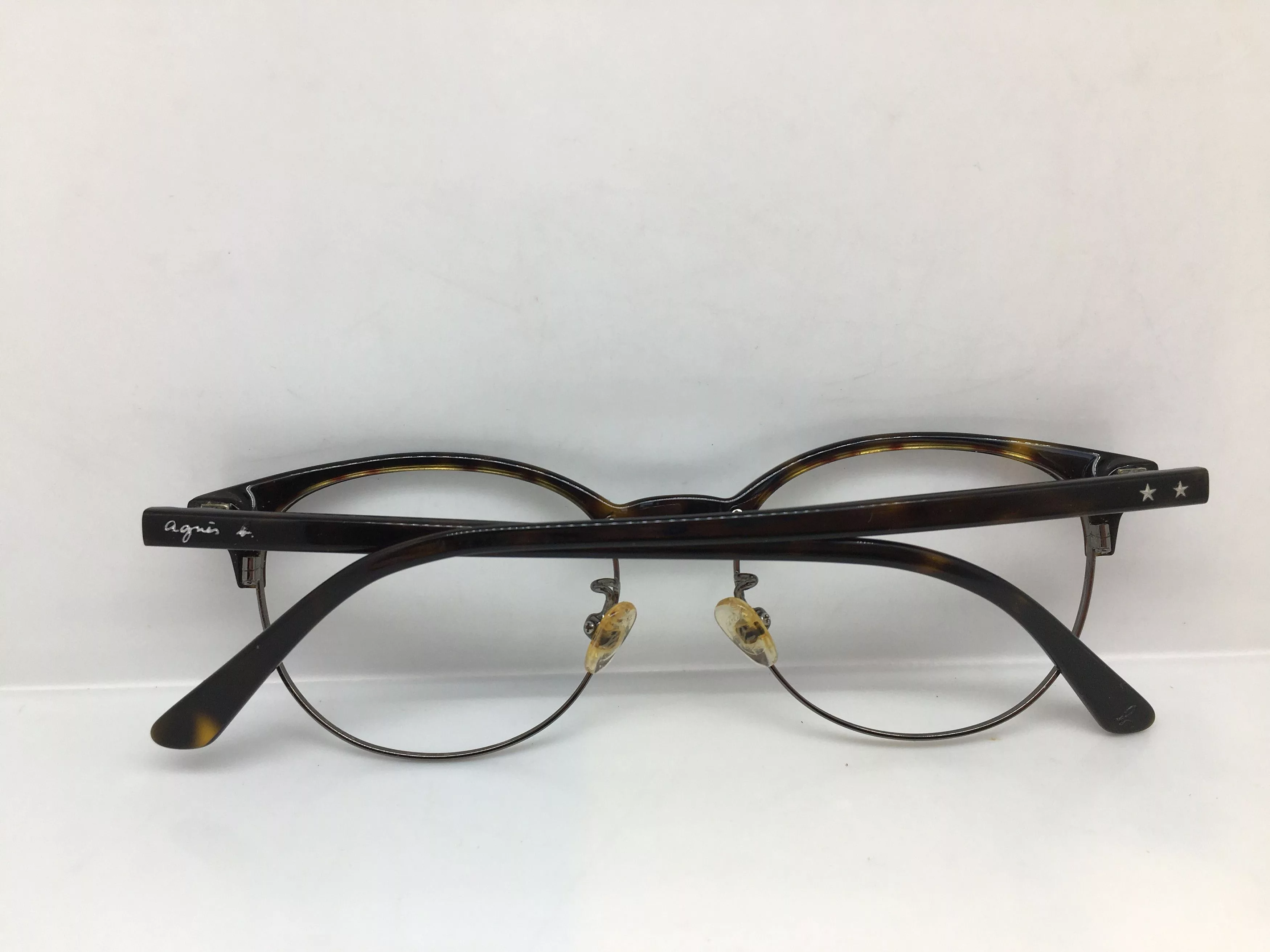 Other Glasses Other Again Tortoise Silver WARHOL Eyeglasses Frame Multi