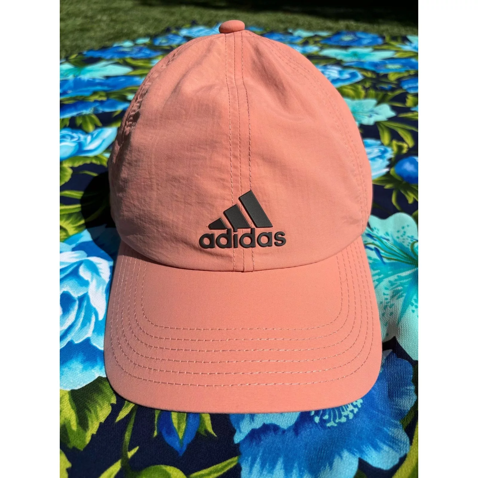 Adidas Hats Pink Adidas Adjustable Baseball Hat