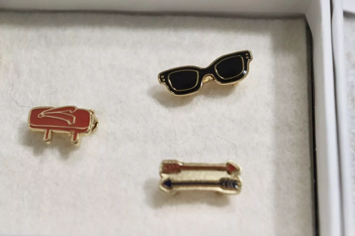 Visvim Miscellaneous Visvim 21ss Lapel Pin Set White