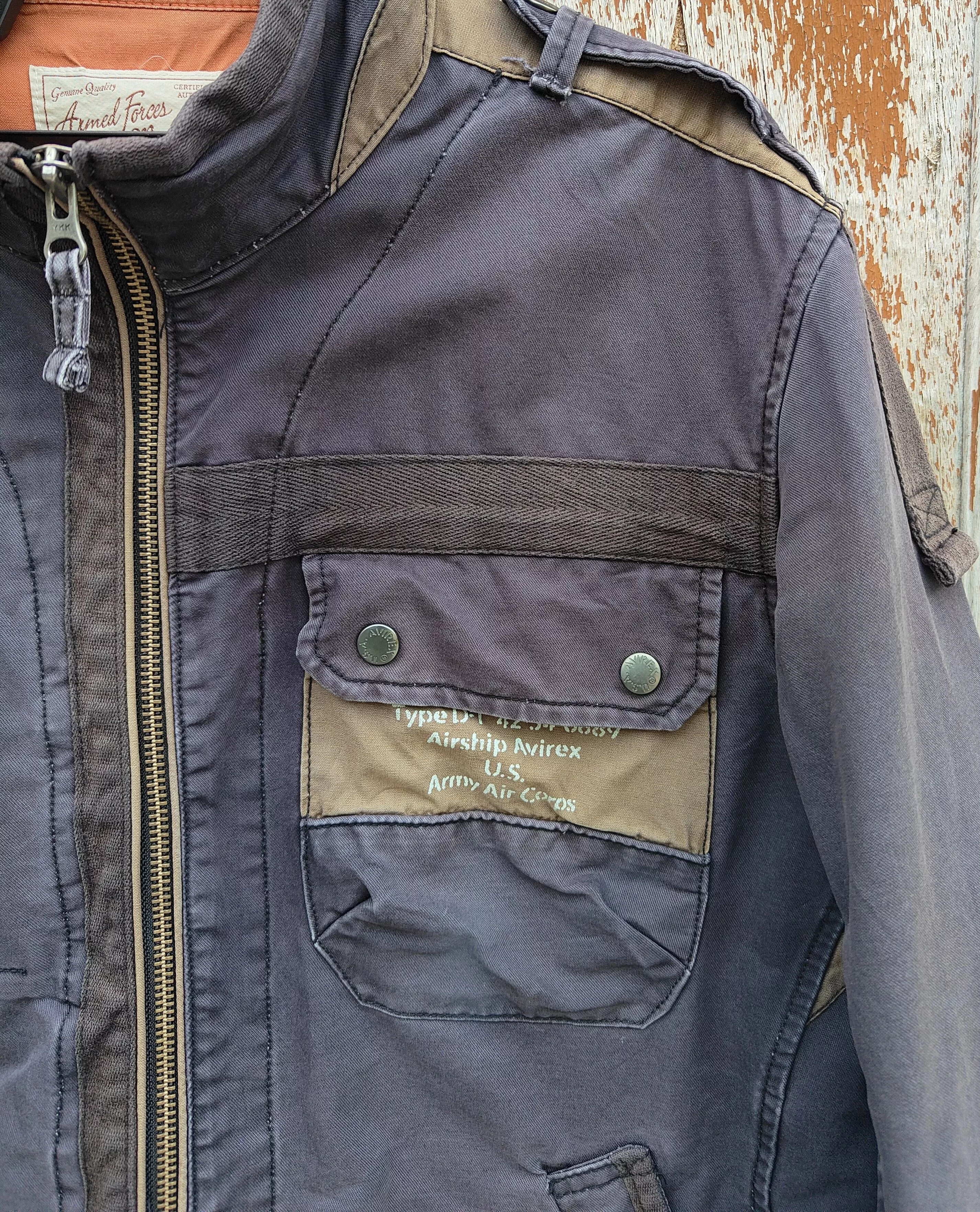 Avirex Light Jackets Avirex Black Vintage