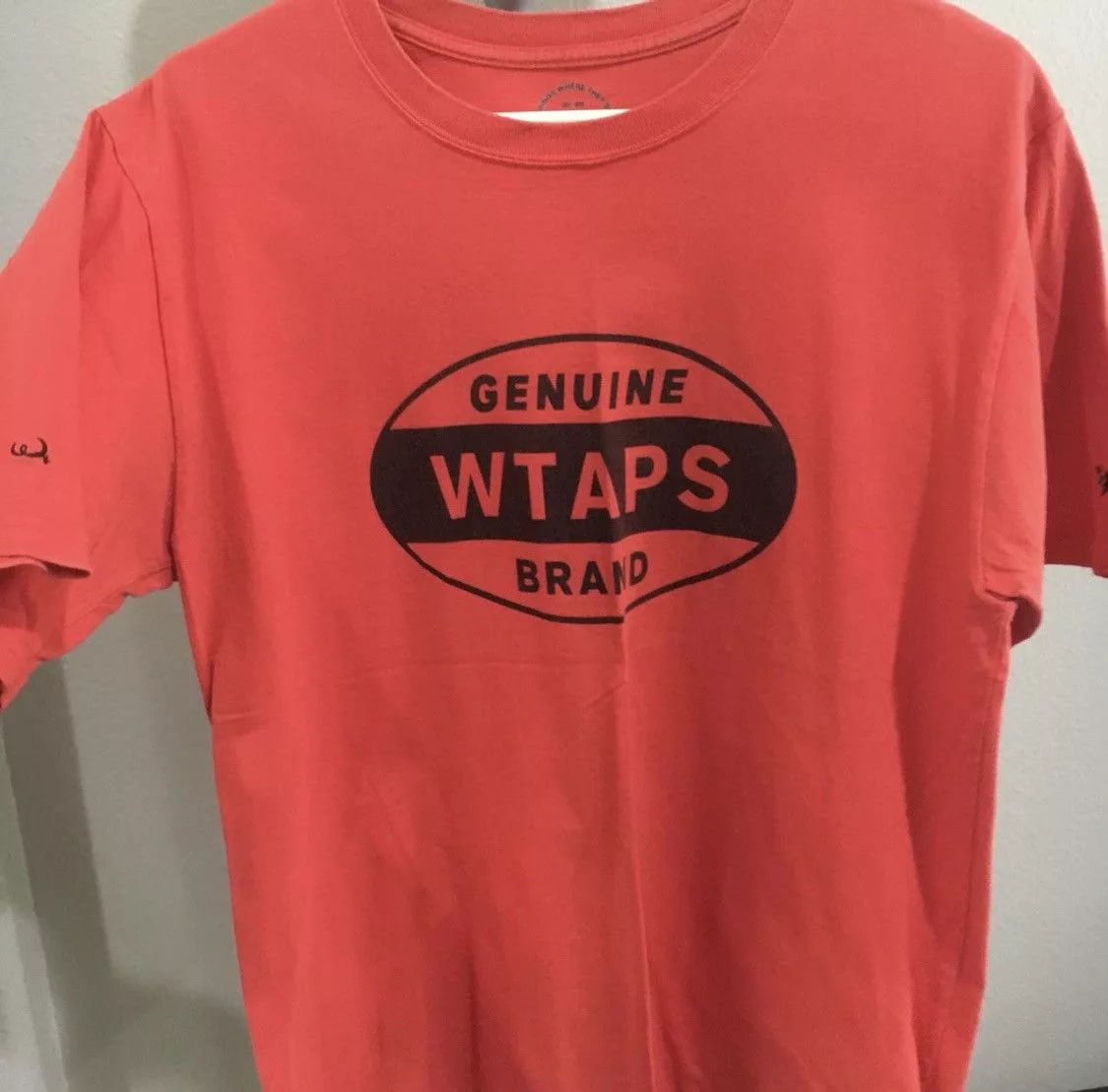 Wtaps Short Sleeve T Shirts Wtaps genuine brand T-shirt Orange