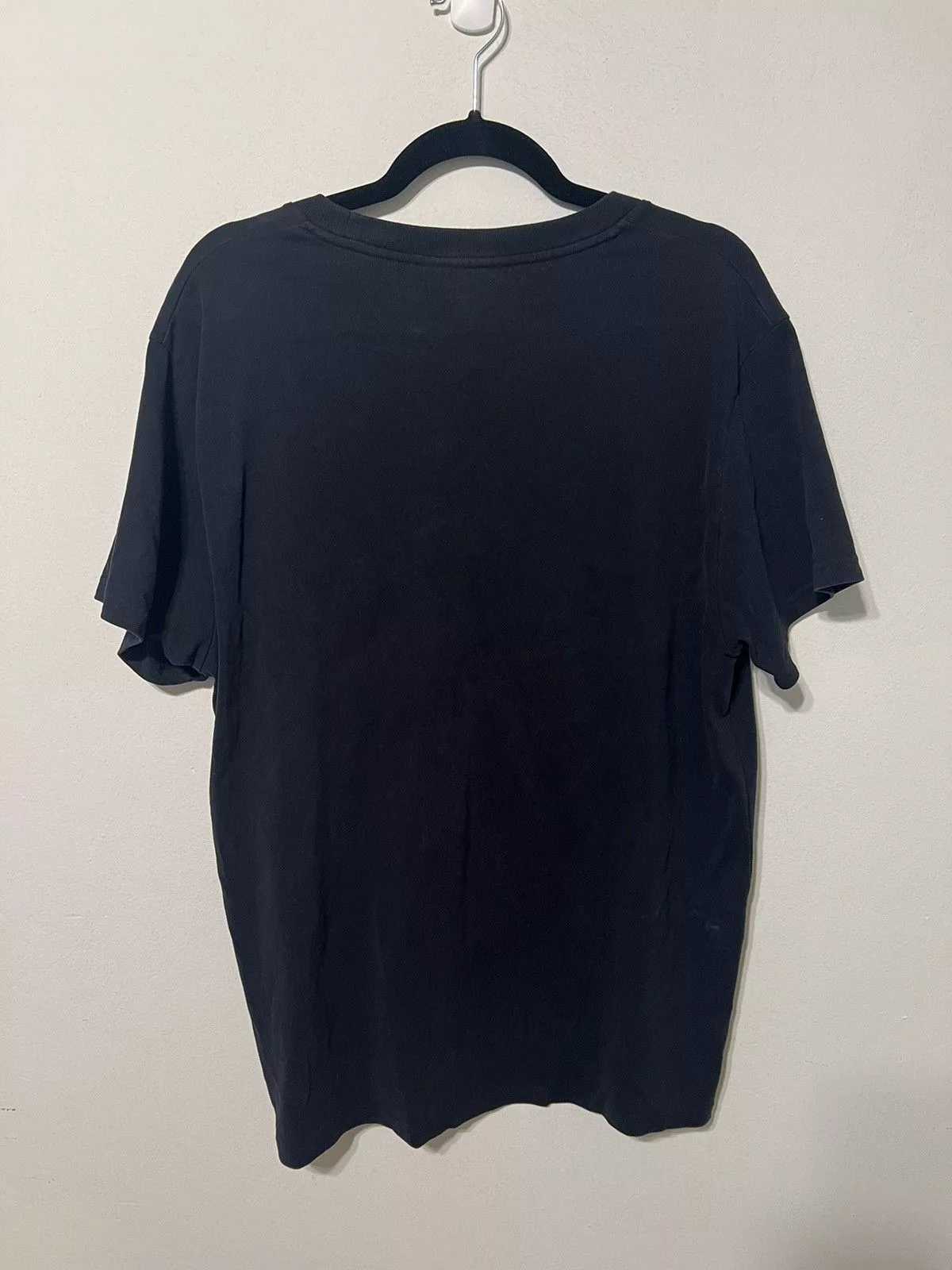 Burberry Short Sleeve T Shirts Burberry split tee Blue