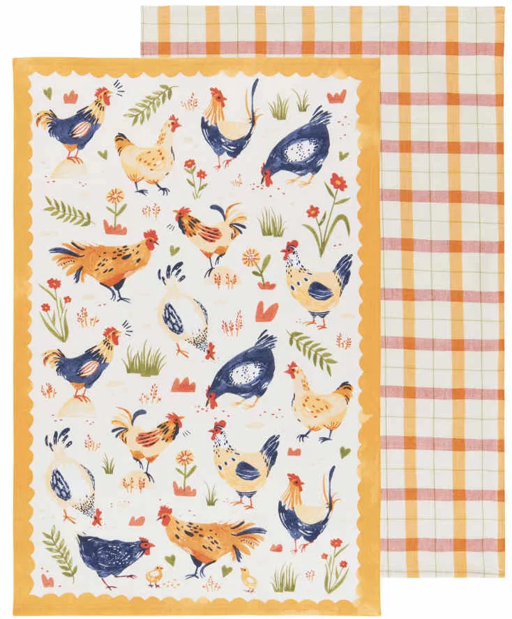 Free Range Towel 2/set