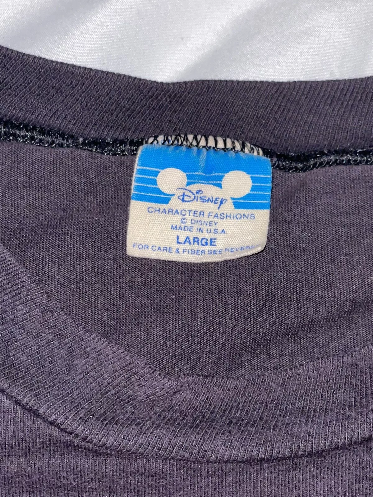 Vintage Short Sleeve T Shirts Vintage Mickey Mouse Tee Black