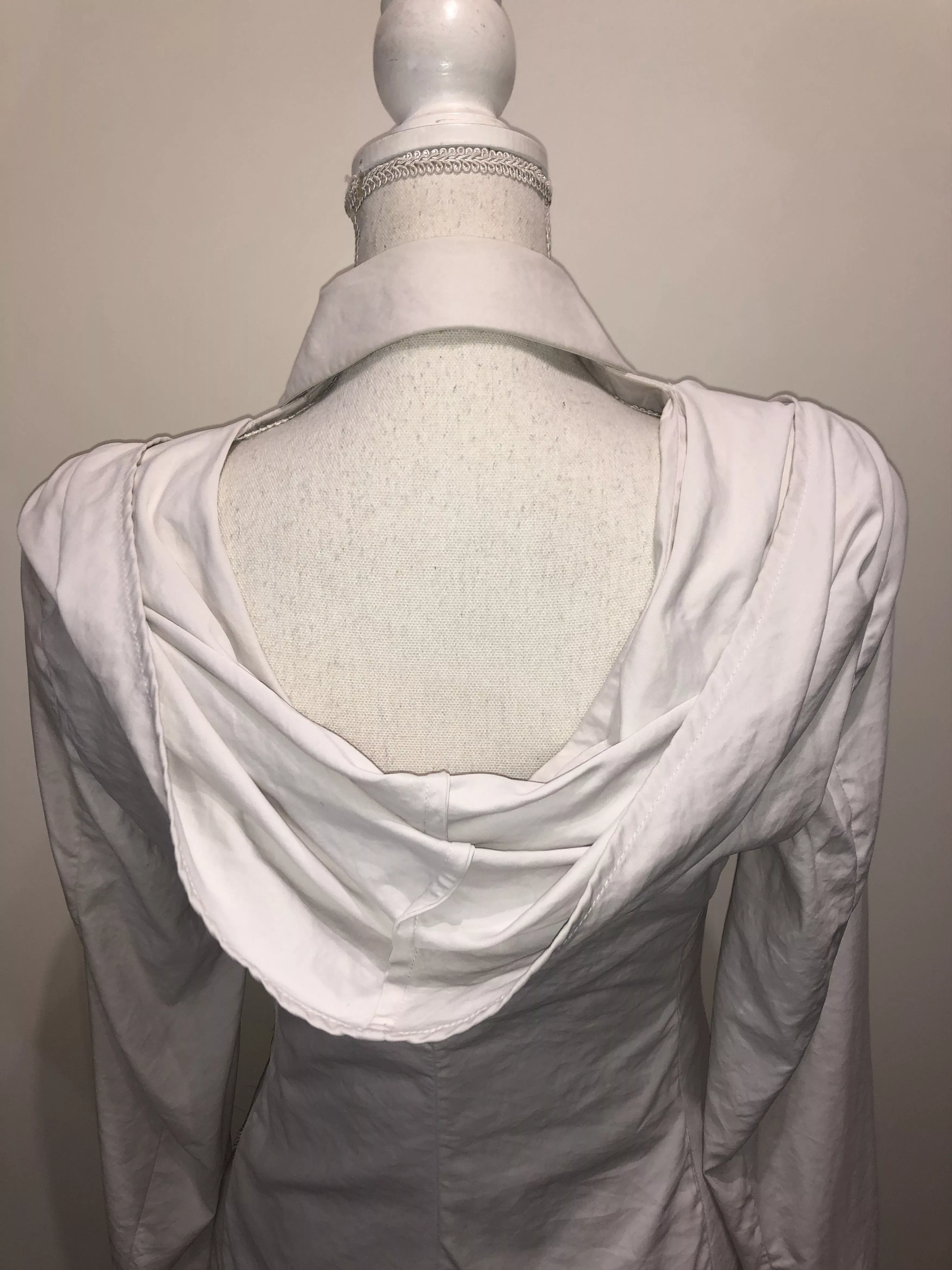 Calugi e Gianelli Jackets Calugi e Gianelli Open backside hooded Jacket Beige