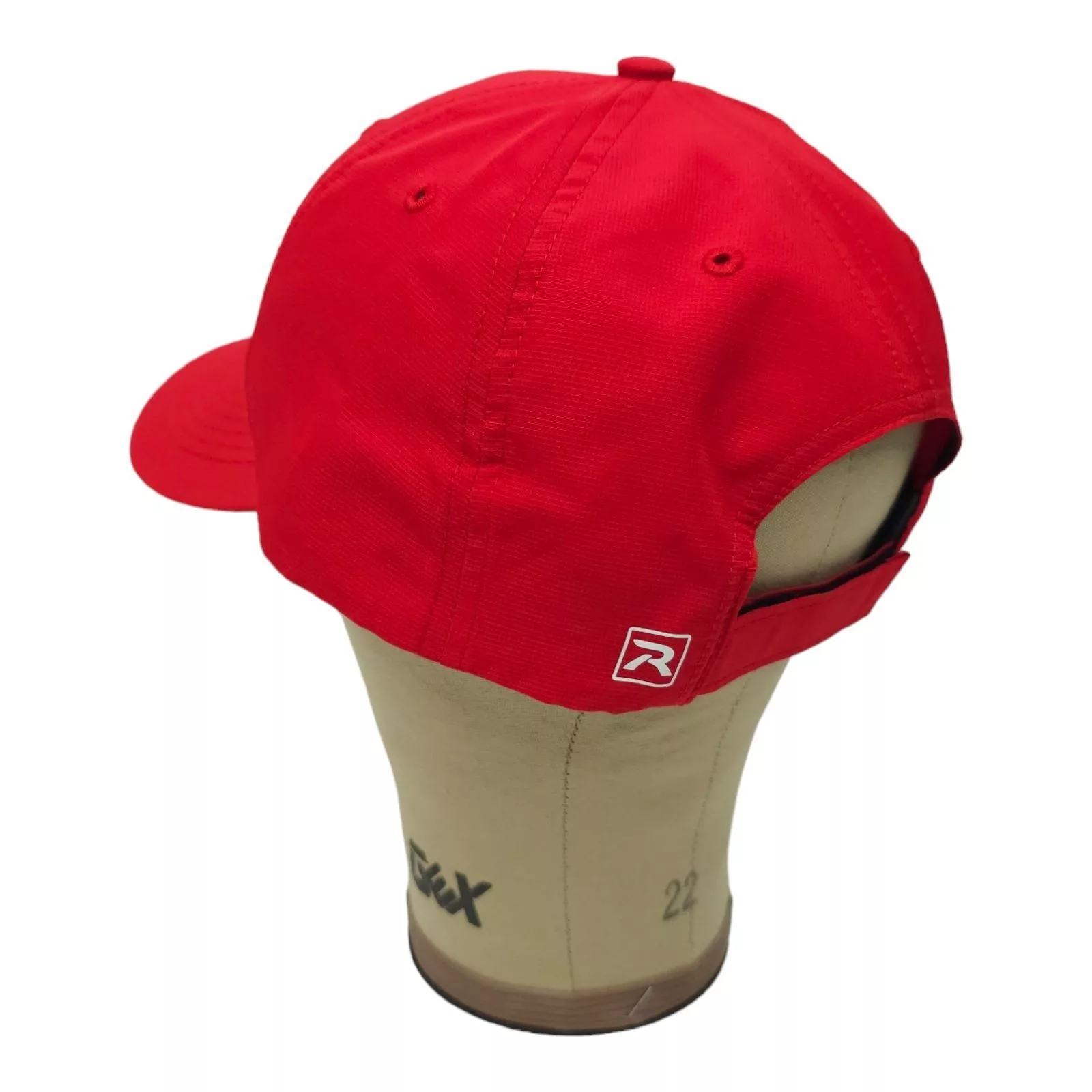 Richardson Hats Richardson South Rubber Patch Performance Strapback Cap Red