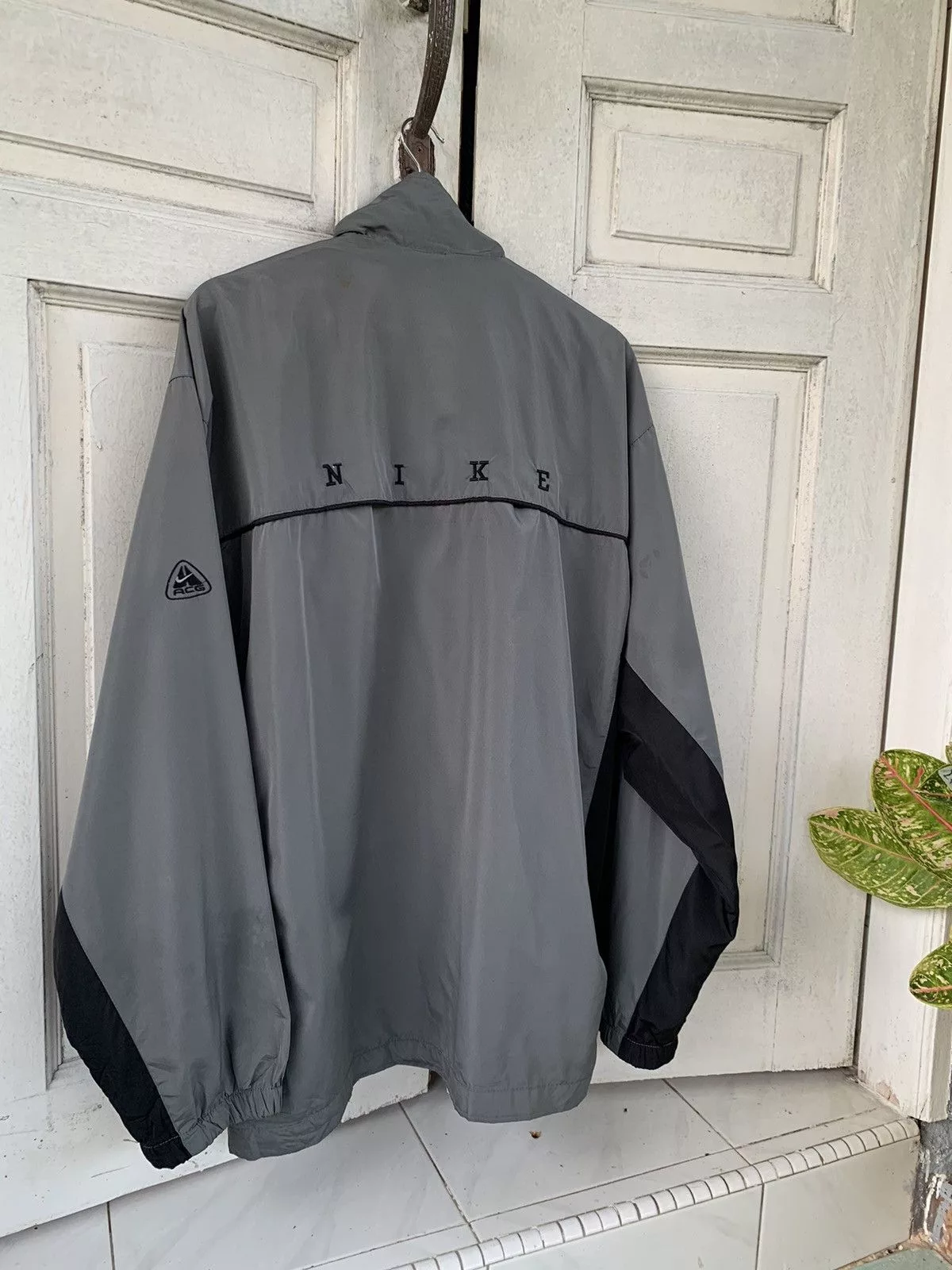 Nike ACG Light Jackets Nike ACG × Vintage Vintage Nike ACG Light windbreaker jacket Gray Streetwear