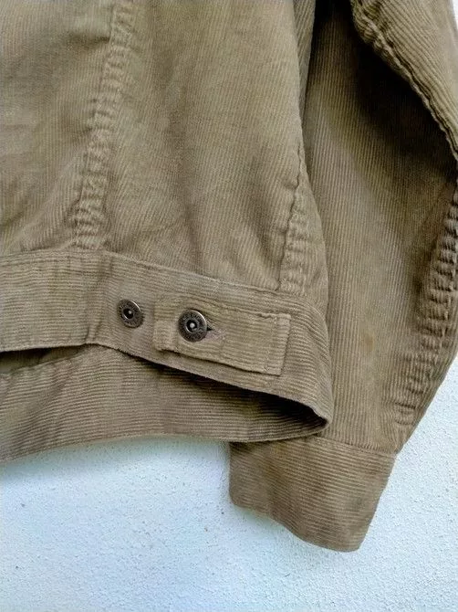 Engineered Garments Denim Jackets Engineered Garments × Nepenthes Cyberweek Vintage Engineered garment corduroy trucker jacket Beige