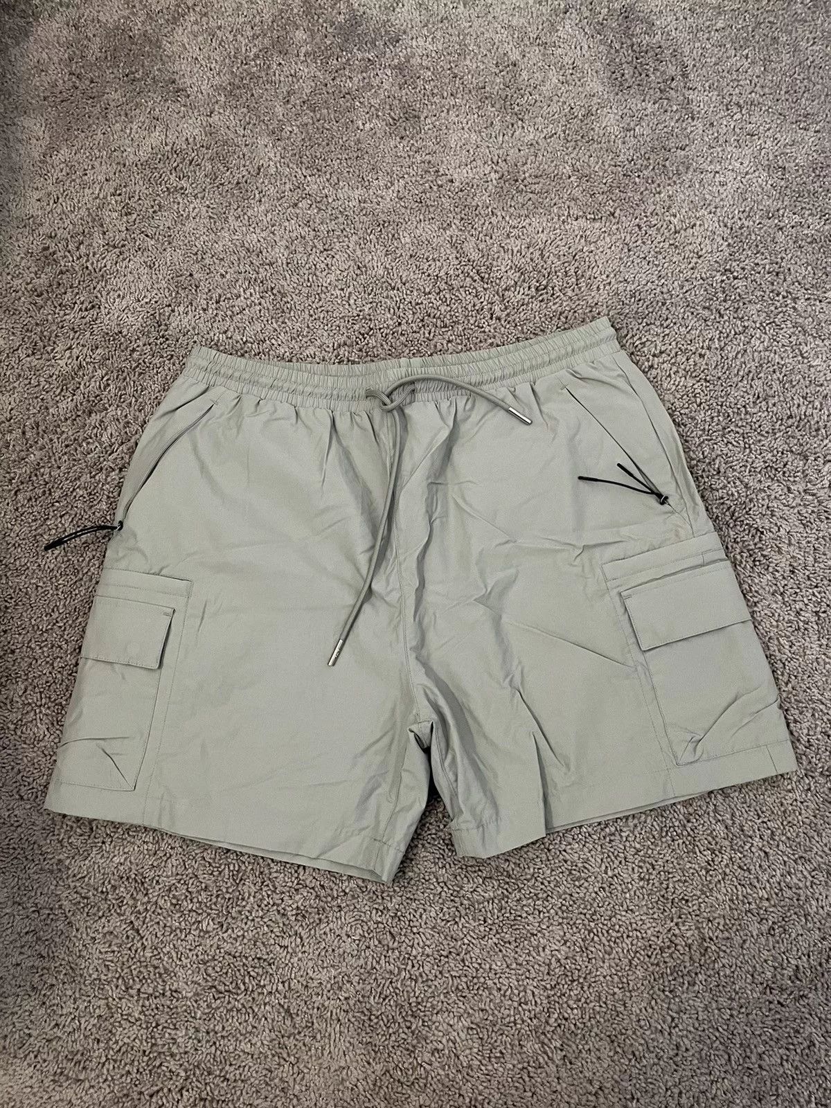 Kith Shorts Kith Wolcott Pocket Shorts Gray