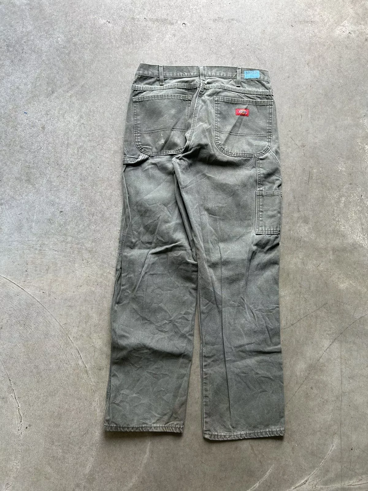 Dickies Casual Pants Dickies × Vintage Vintage moss green dickies carpenter pants Streetwear