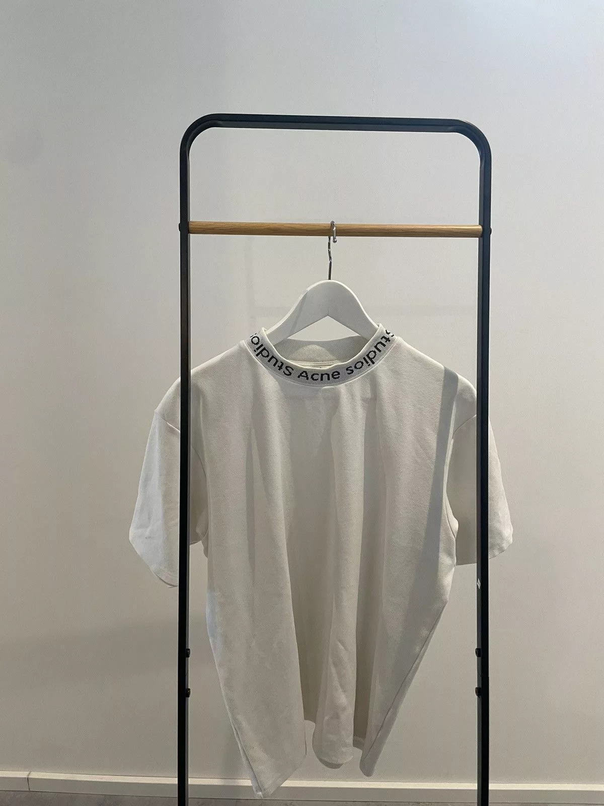 Acne Studios Shirts Button Ups Acne Studios T-Shirt White