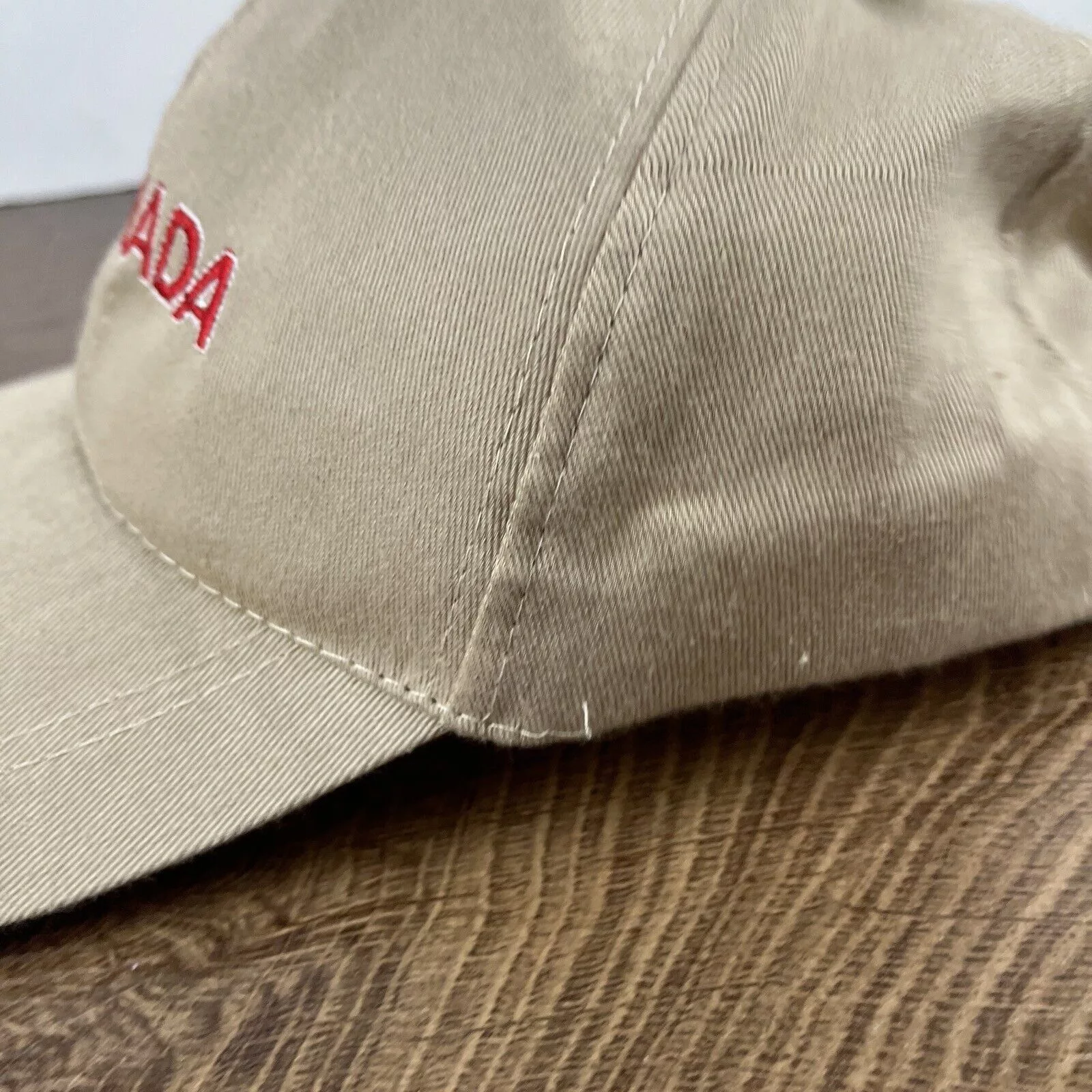 Other Hats Other Canada Hat Canada Brown Adjustable Hat Adult Size Hat Brown