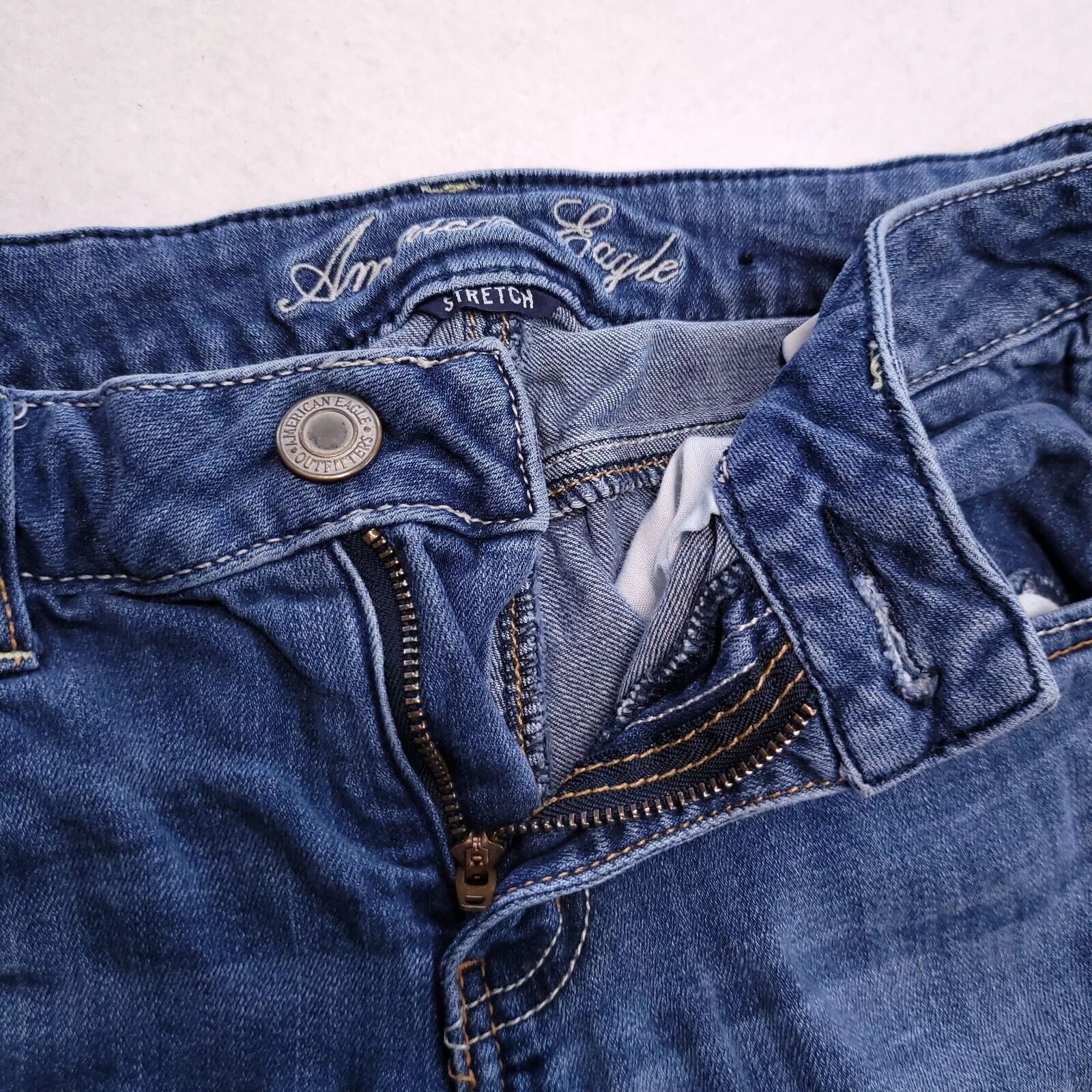 American Eagle Outfitters Jeans American Eagle Outfitters American Eagle Stretch Jegging Denim Jeans Women Size 6 Blue