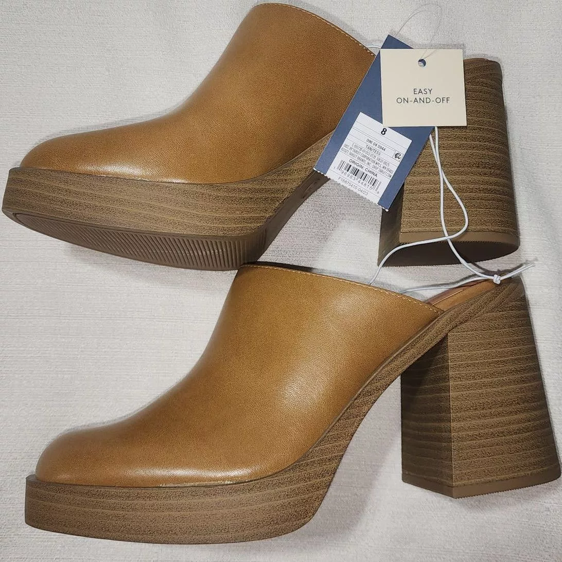 Other Platforms Other universal thread Women's clogs-size 8 Brown