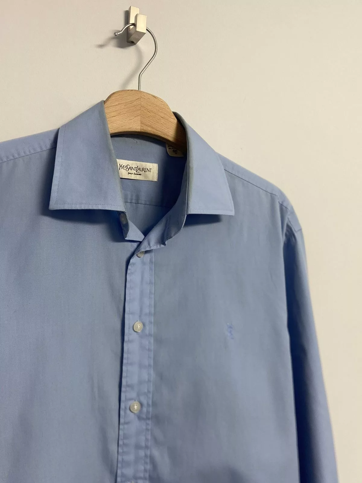 Yves Saint Laurent Shirts Button Ups Yves Saint Laurent Button Up Blue