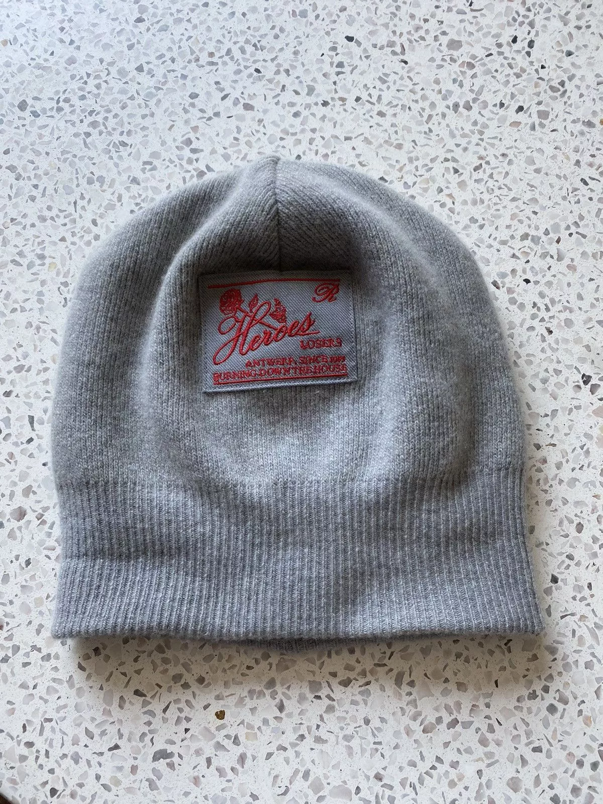 Raf Simons Hats Raf Simons Wool/Cashmere Beanie Gray
