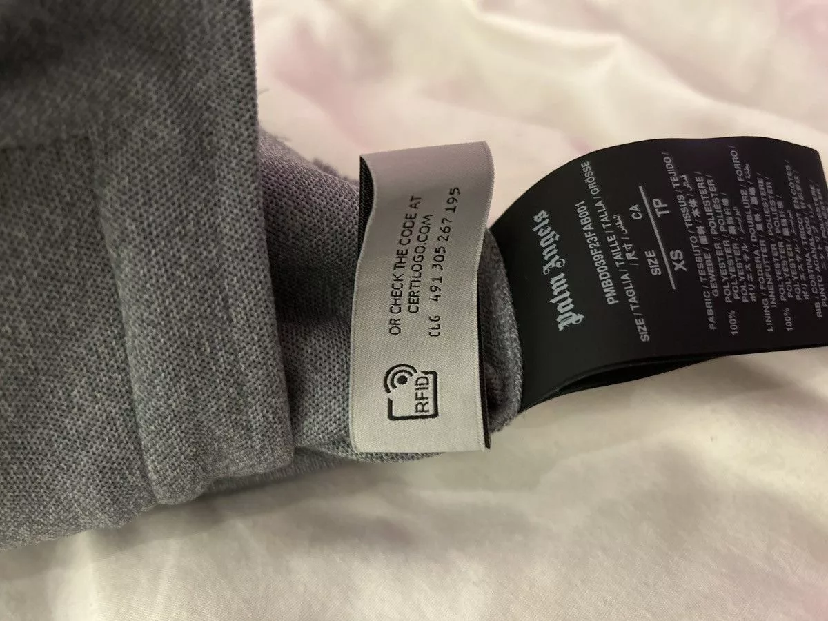 Palm Angels Jackets Palm Angels Palm Angles Track Jacket Gray
