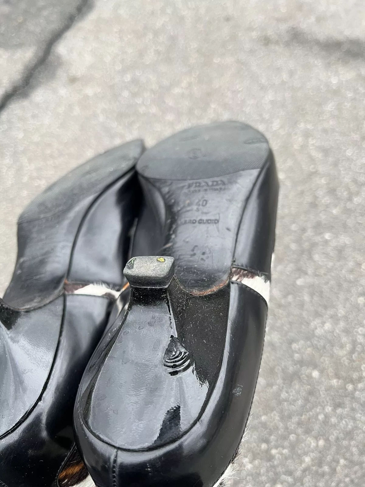 Miu Miu Heels Miu Miu × Prada × Vintage Prada Heels White