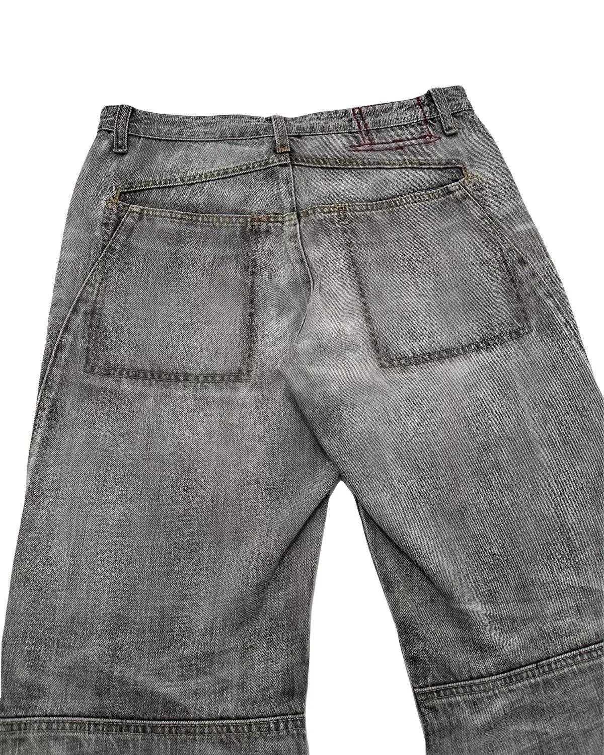 Marithe + Francois Girbaud Denim Marithe + Francois Girbaud × Vintage Marithe Francois Girbaud Biker Denim Jeans Gray