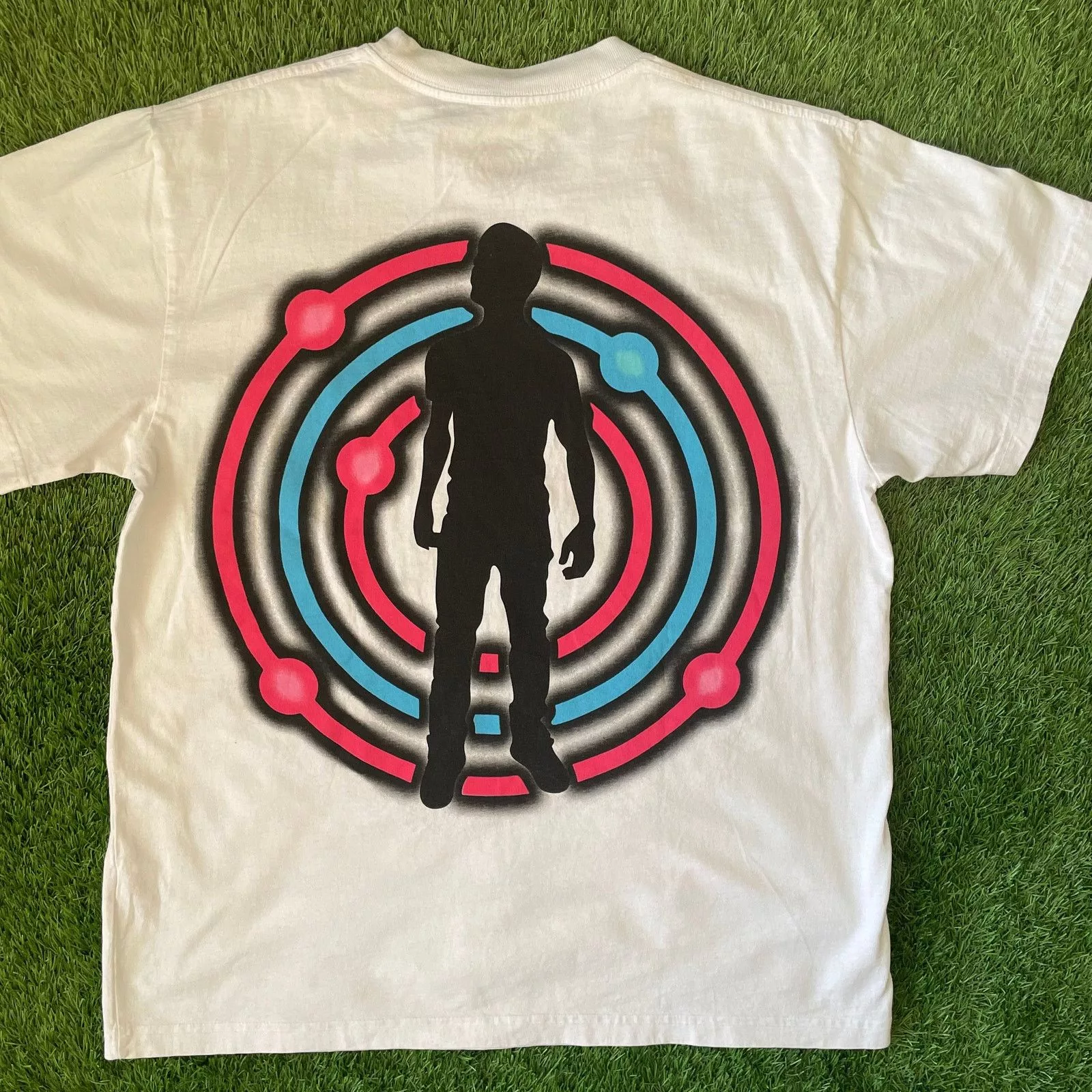 Kid Cudi Short Sleeve T Shirts Kid Cudi Rolling Loud 2022 Tee White