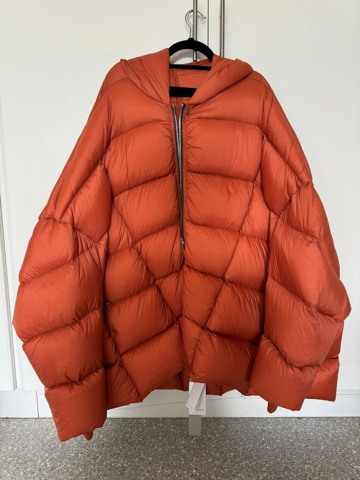 Rick Owens Parkas Rick Owens Duvet Jumbo Peter Orange