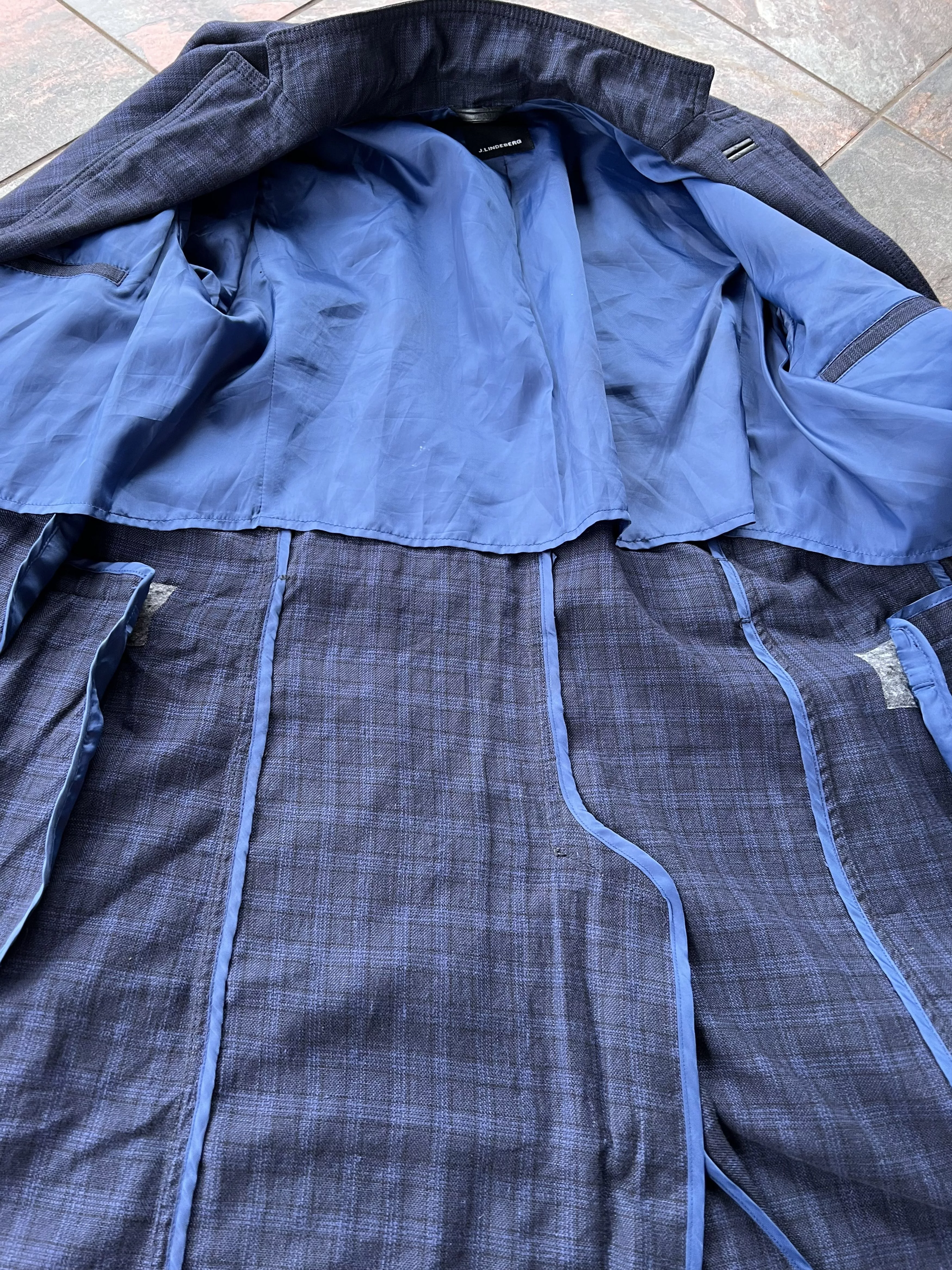 J.Lindeberg Blazers J.Lindeberg Long blazer Blue