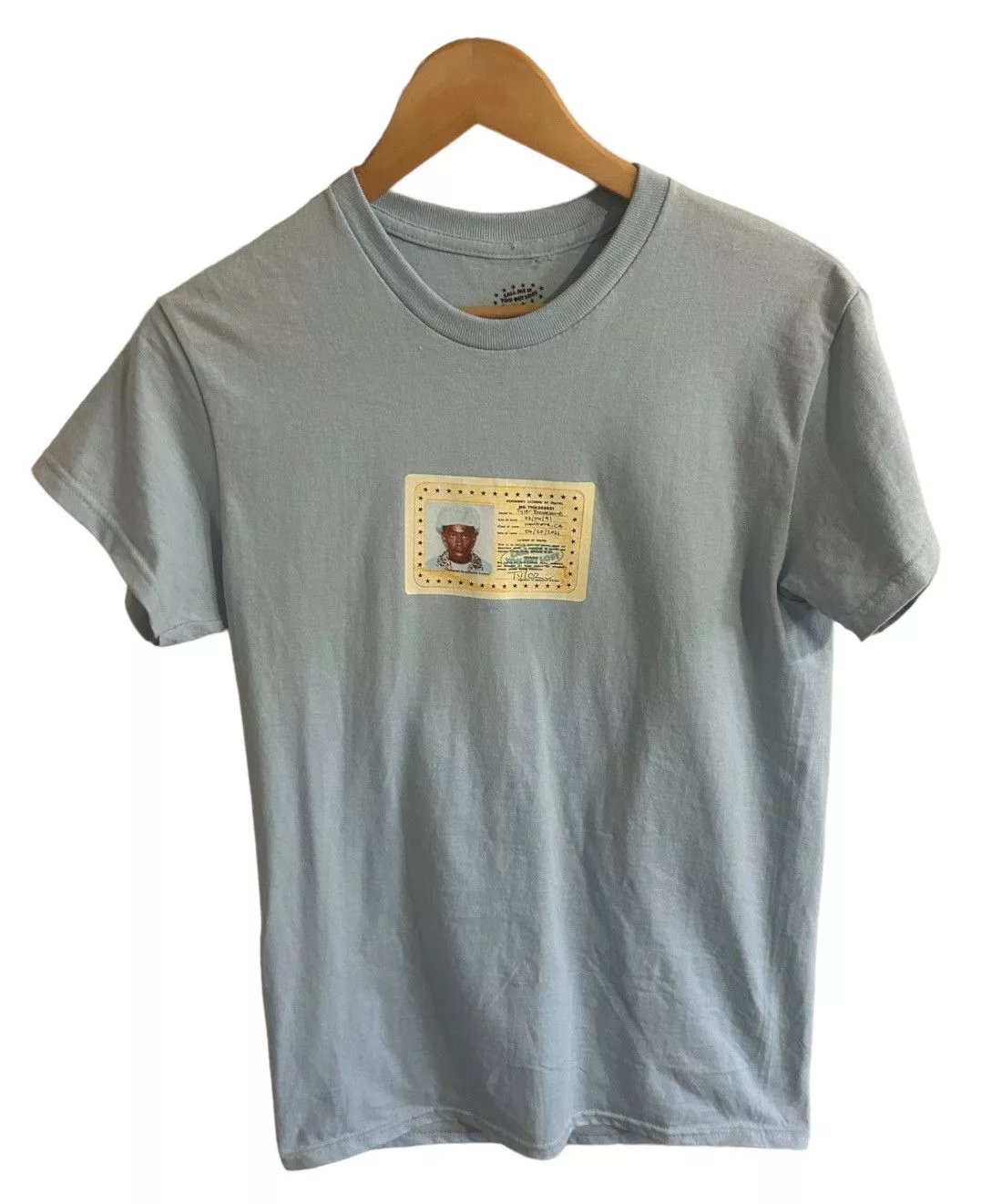 Golf Wang Short Sleeve T Shirts Golf Wang × Tyler The Creator Tyler The Creator Call Me If You Get Lost Tour Tee Blue