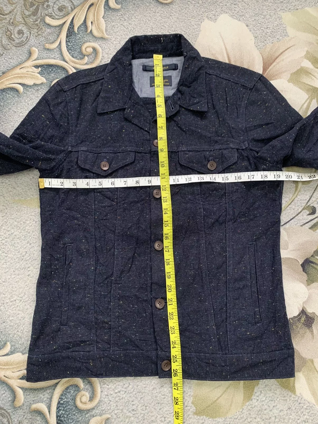 R.Newbold Light Jackets Nice R.Newbold Blend Wool Jacket Blue
