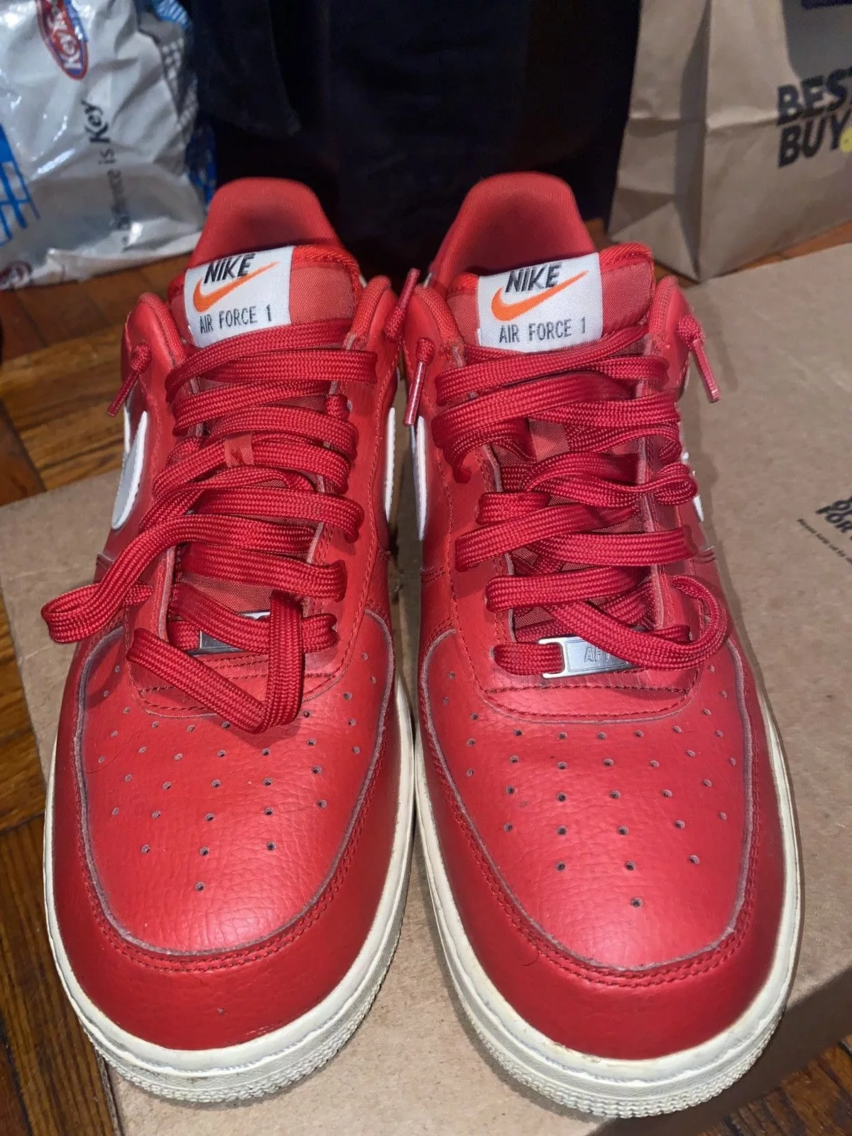 Nike Low Top Sneakers Nike Af1 Red