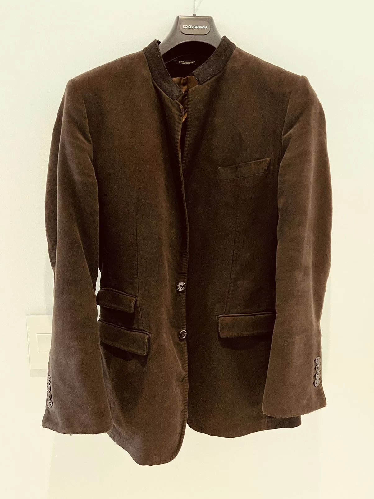 Dolce & Gabbana Light Jackets Dolce & Gabbana brown jacket