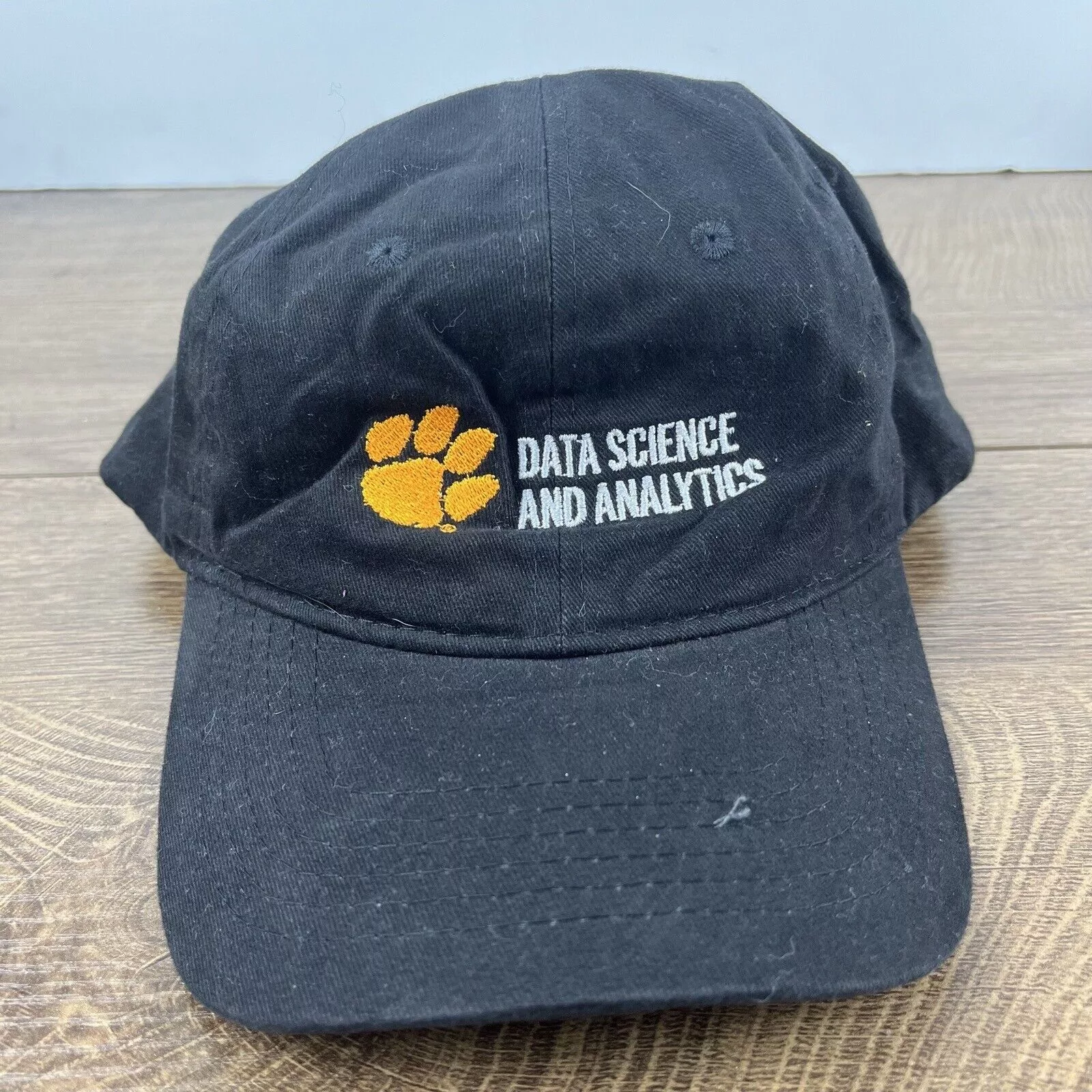 Other Hats Other Clemson Data Science Analytics Hat Adjustable Hat Black Hat