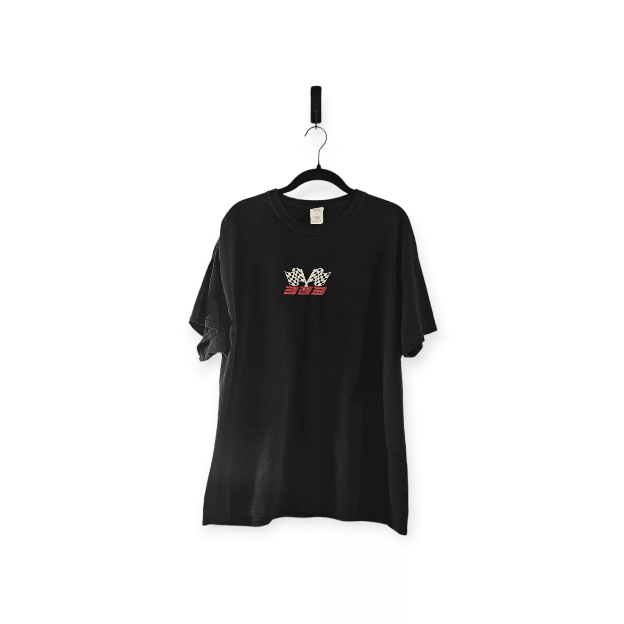 Half Evil Short Sleeve T Shirts OG Half Evil Racer T-Shirt Black