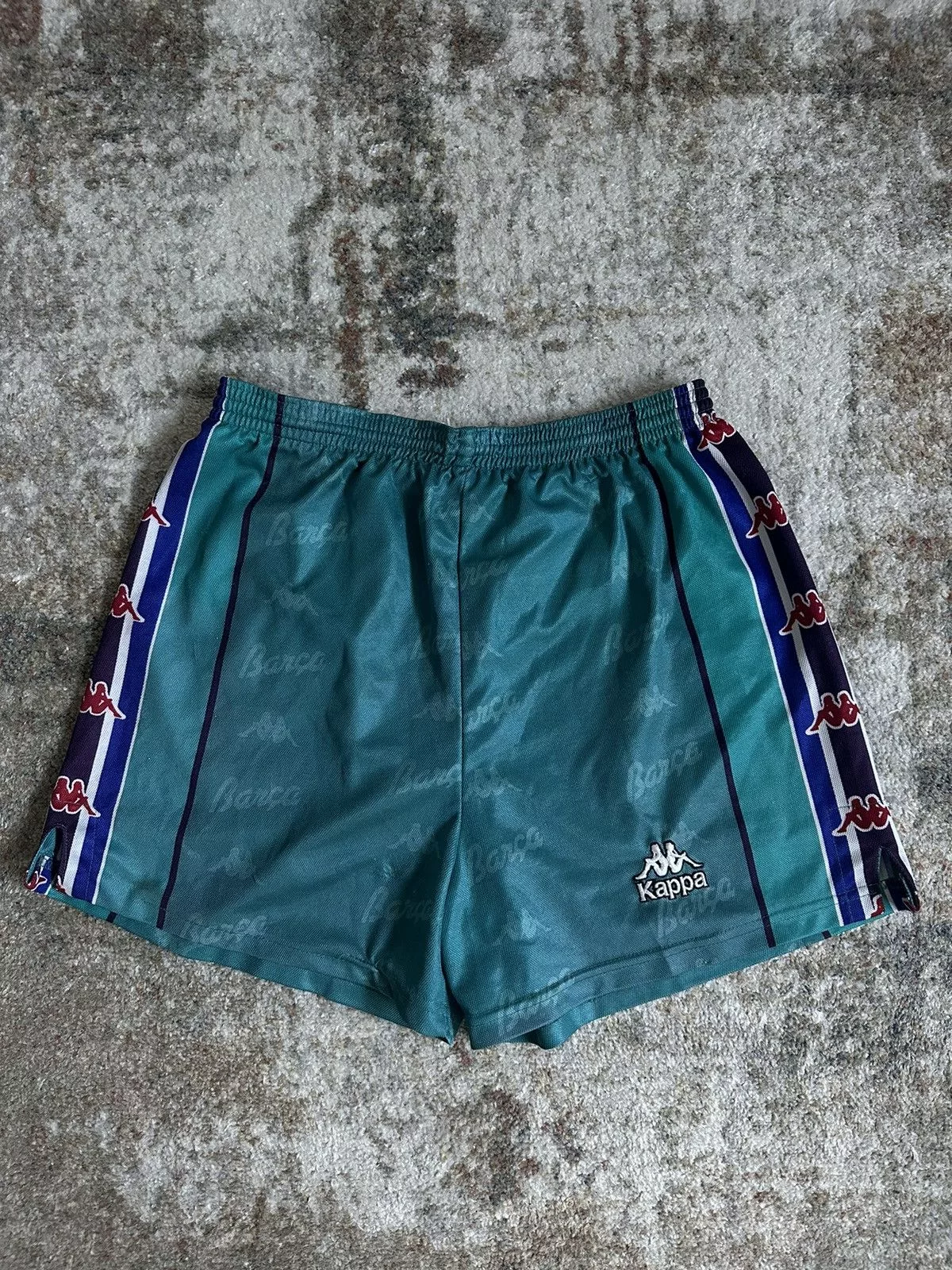 Kappa Shorts Kappa × Vintage 💥 Vintage Kappa x Barcelona Shorts 90’s Blue Sportswear