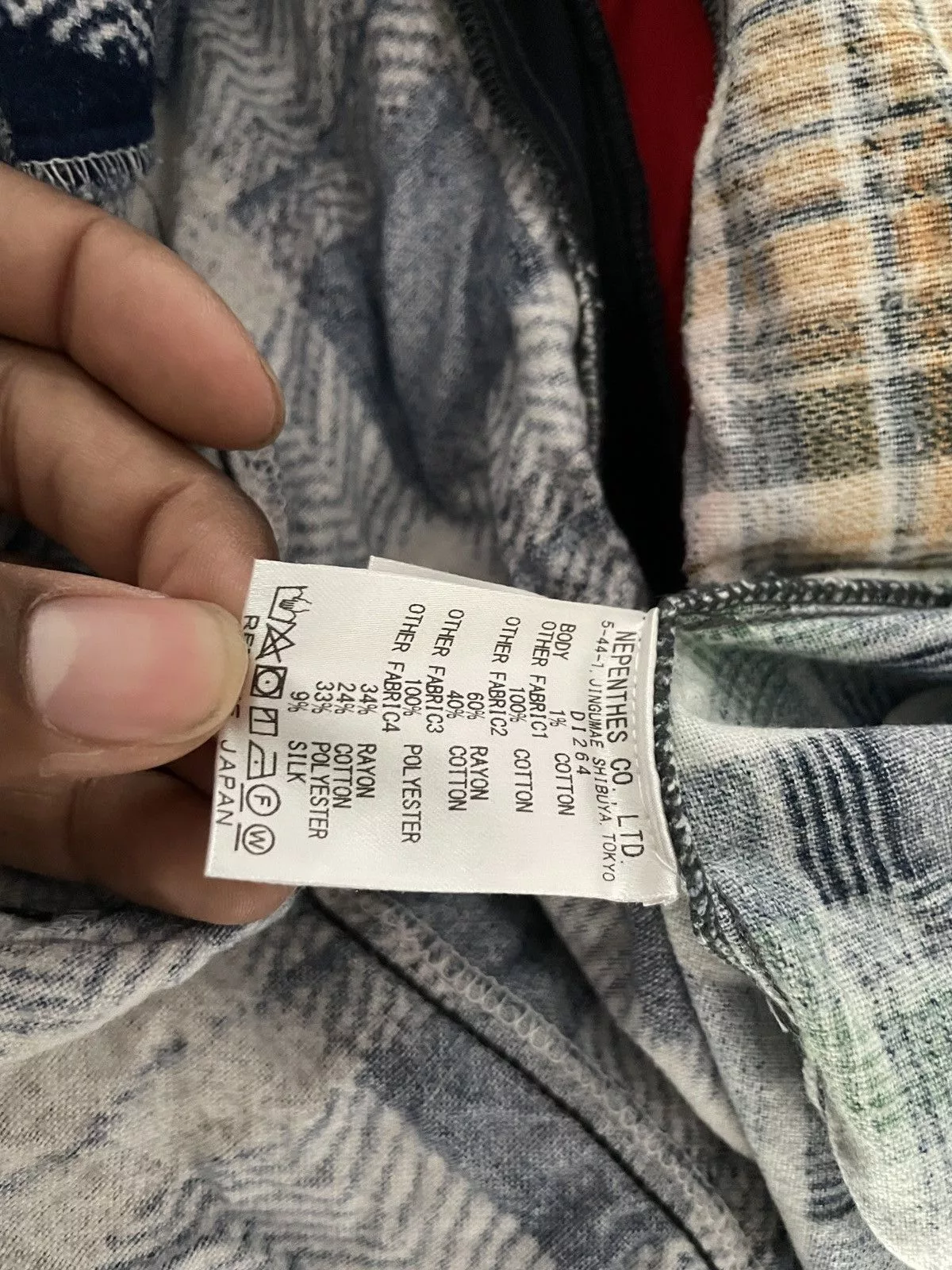 Needles Shirts Button Ups Needles 7 Cuts Flannel Shirt Multi
