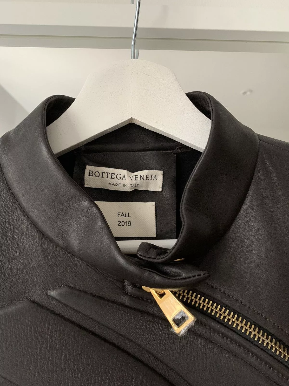 Bottega Veneta Leather Jackets Leather jacket bottega veneta Brown