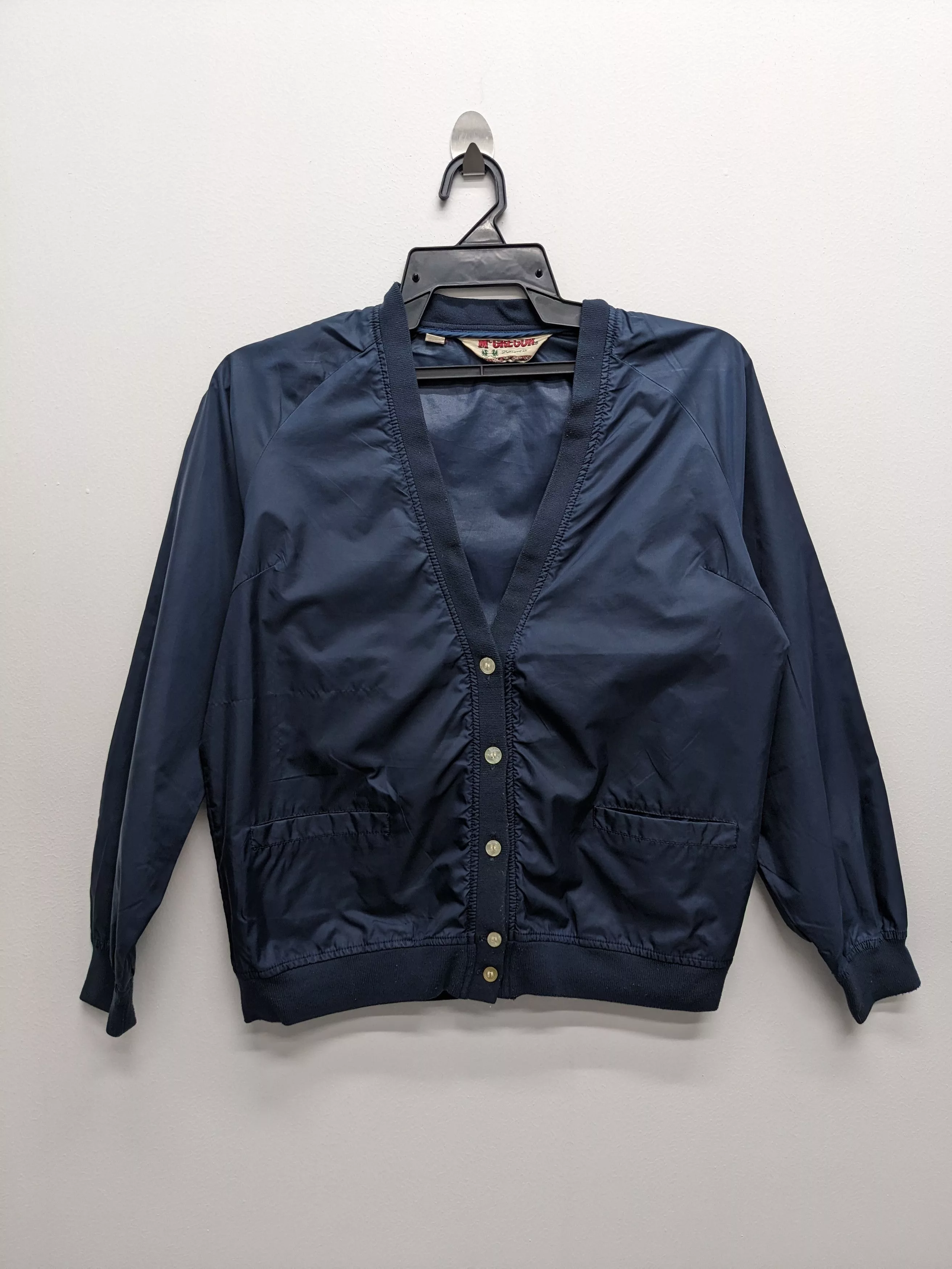McGregor Light Jackets VINTAGE MCGREGOR SPORTWEAR STREETWEAR JACKET Blue Sportswear