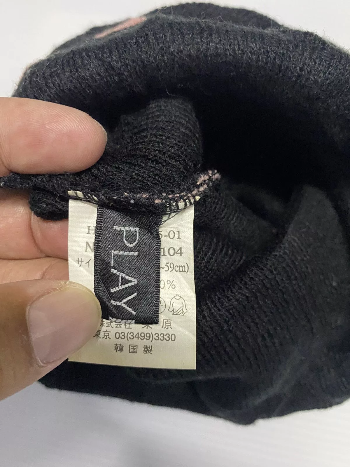 Designer Hats Designer × Playboy Winter Session Playboy Logo Beanie Hat Multi