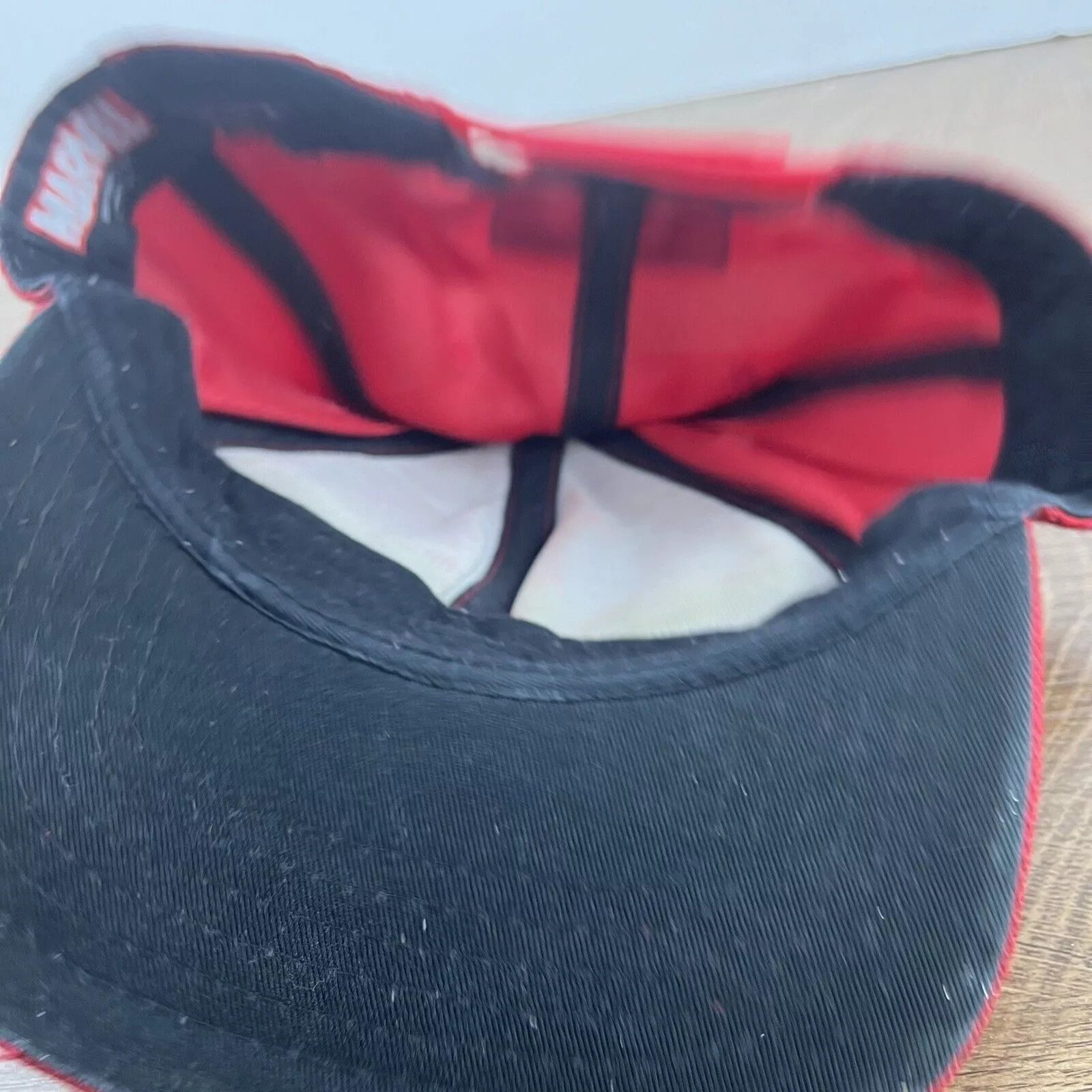 Other Hats Other Deadpool Hat Deadpool Red Adjustable Hat Red Hat Adult Fit R
