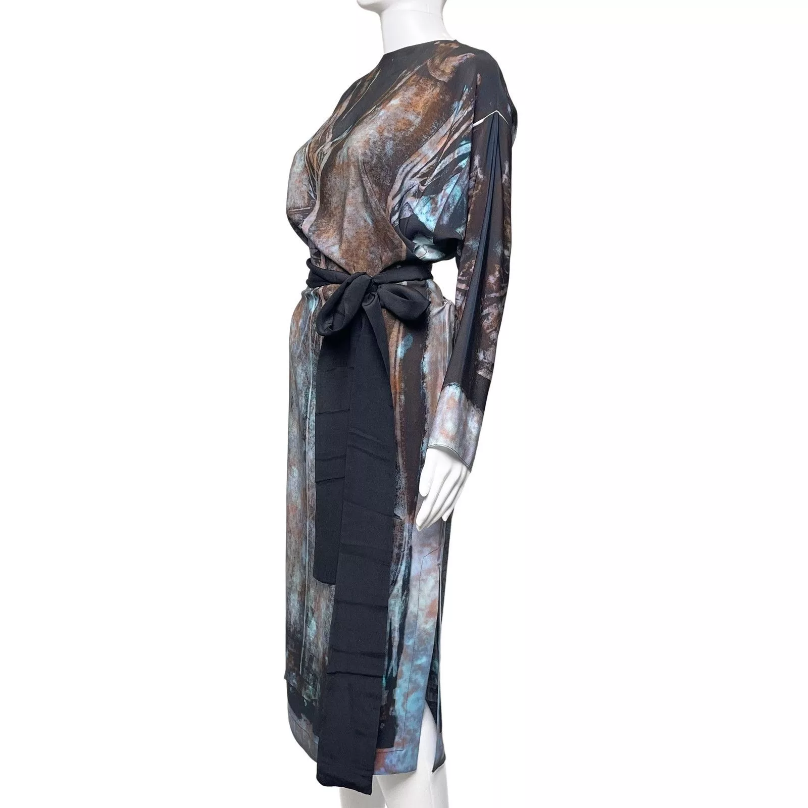 Other Midi Dresses Other Long Silk Dress Multi