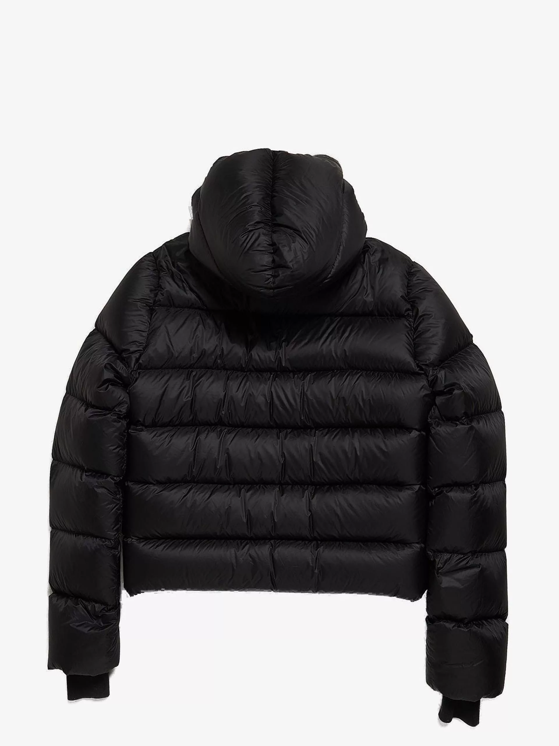 Rick Owens Parkas Rick Owens Black Gimp Polyamide Downjacket