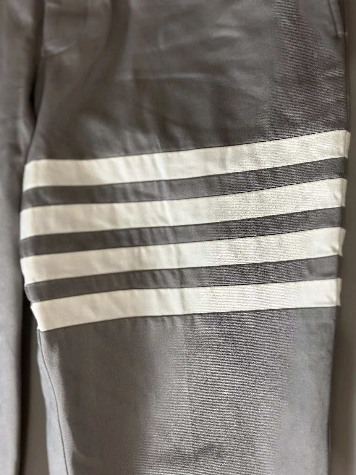 Thom Browne Casual Pants Thom browne 4-bar Silver gray Pants