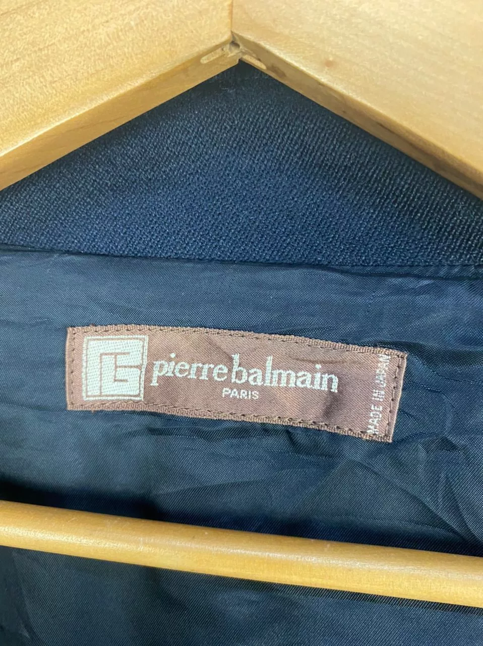 Designer Light Jackets Designer × Pierre Balmain Vintage Pierre Balmain paris zipper jacket Gray