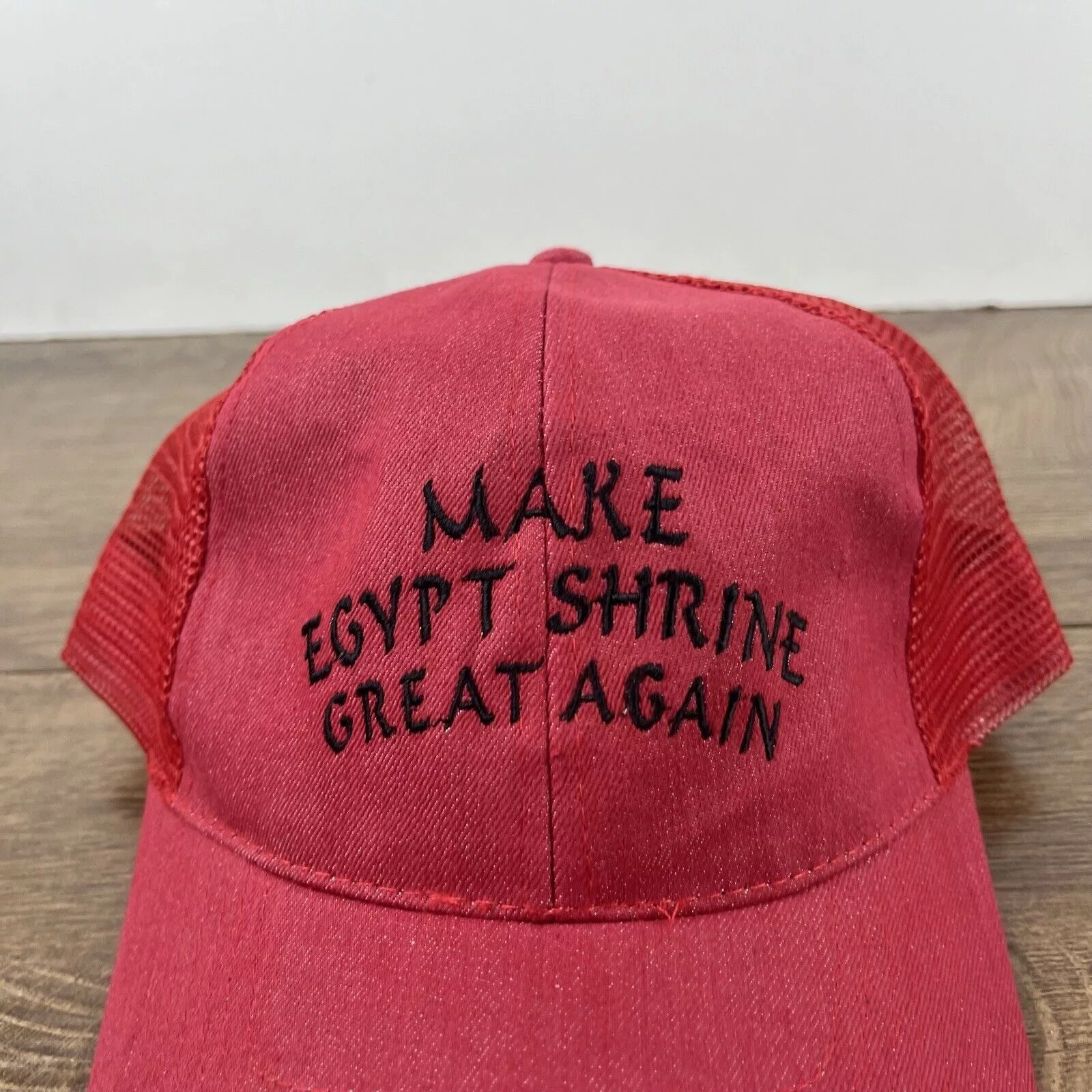 Other Hats Other Make Eygpt Shrine Great Again Hat Red Cap Adjustable Hat Red