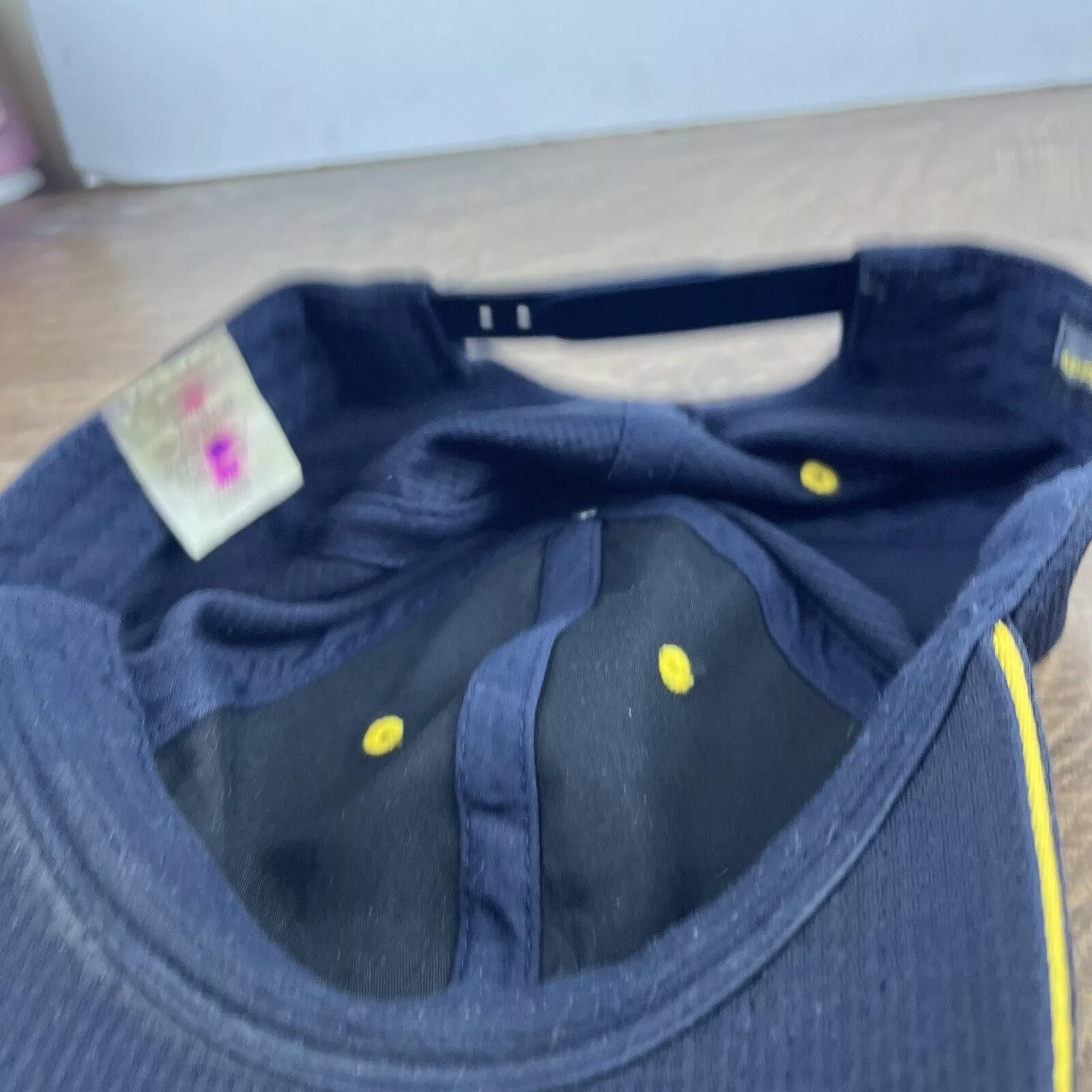 Other Hats Other McDonalds Hat McDonalds Blue Hat Adjustable Adult Size Hat B Black