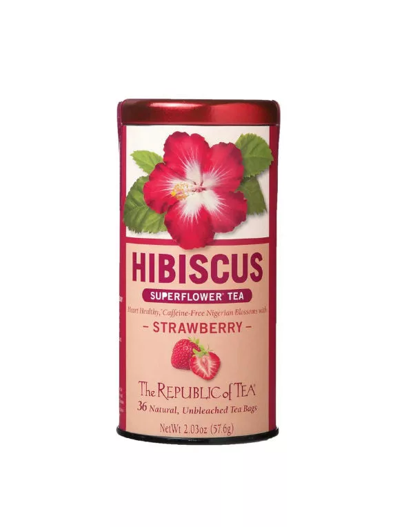 Strawberry Hibiscus Tea Bags 36