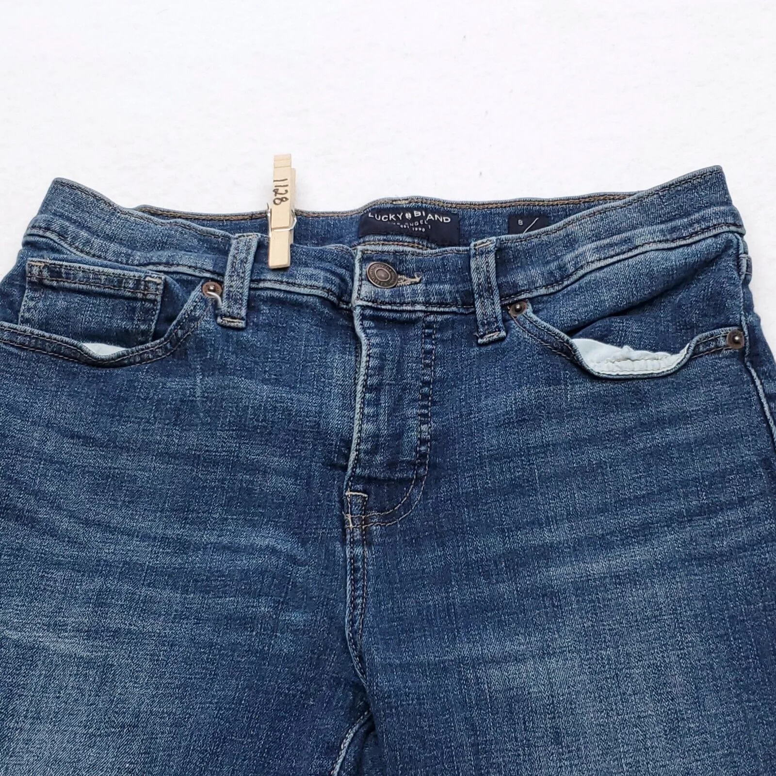 Lucky Brand Jeans Lucky Brand Casual Button Zip Denim Jeans Womens Size 8 Blue