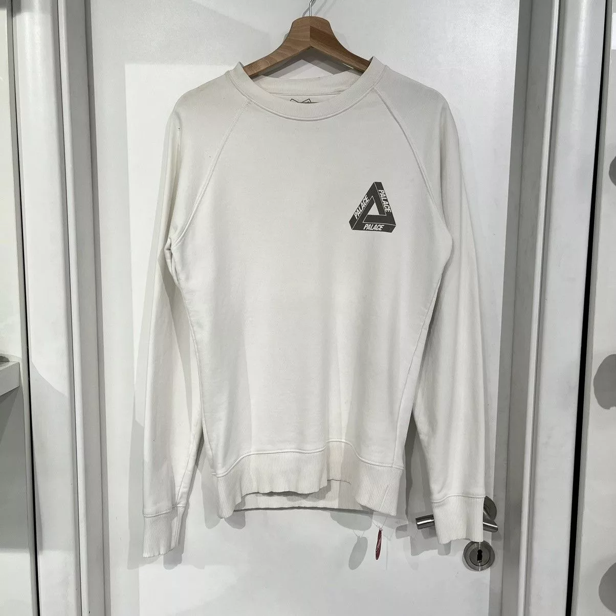 Palace Sweatshirts Hoodies Palace Crewneck White