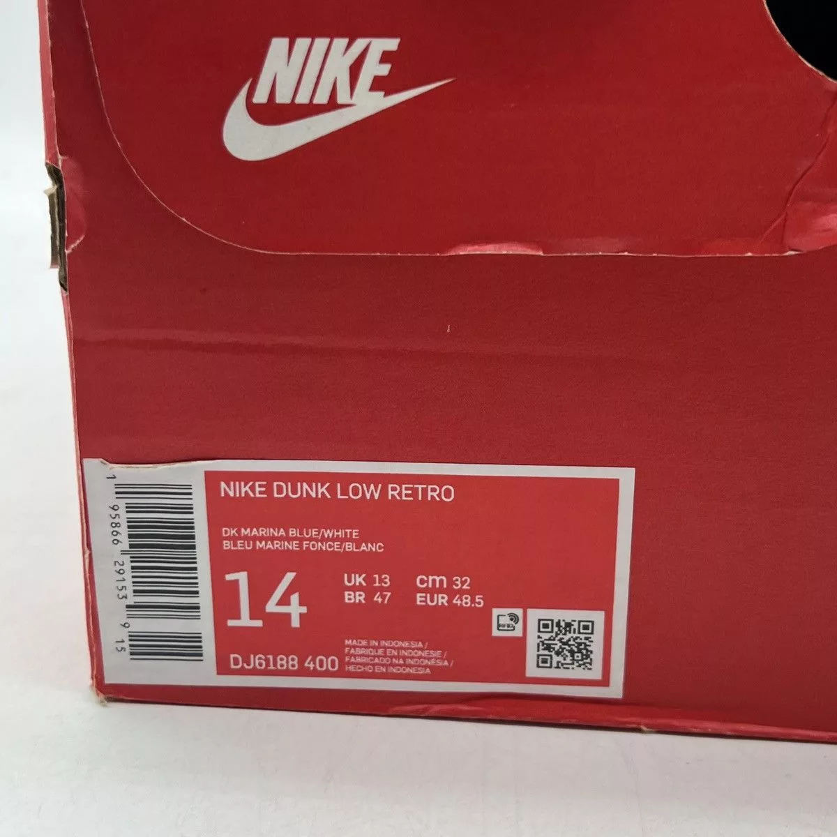 Nike Low Top Sneakers Nike dunk low dark Marina blue