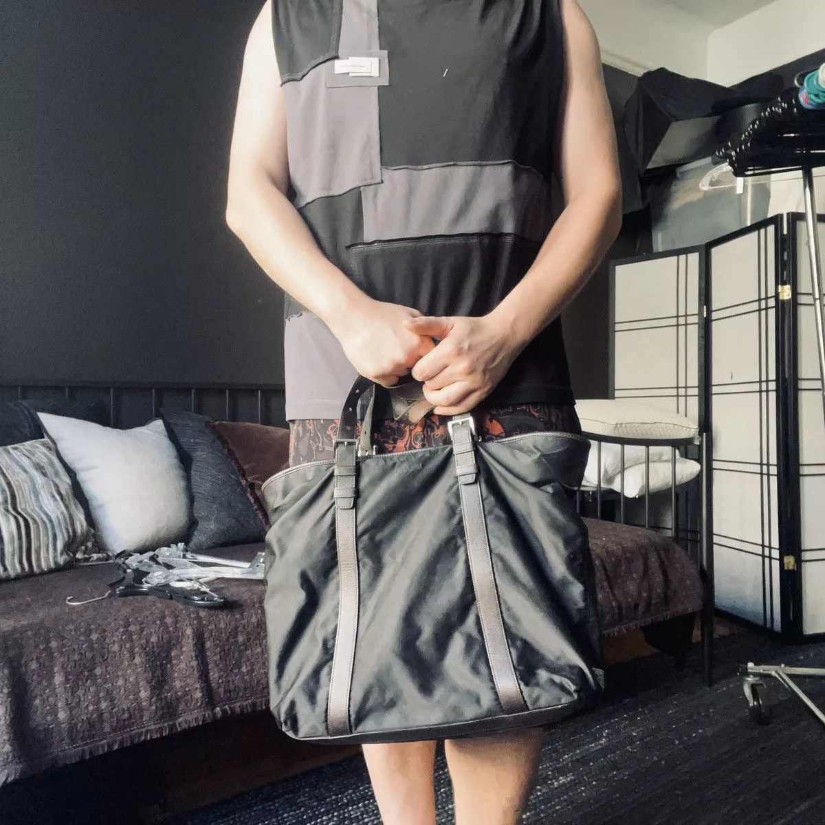Prada Tote Bags Prada Black