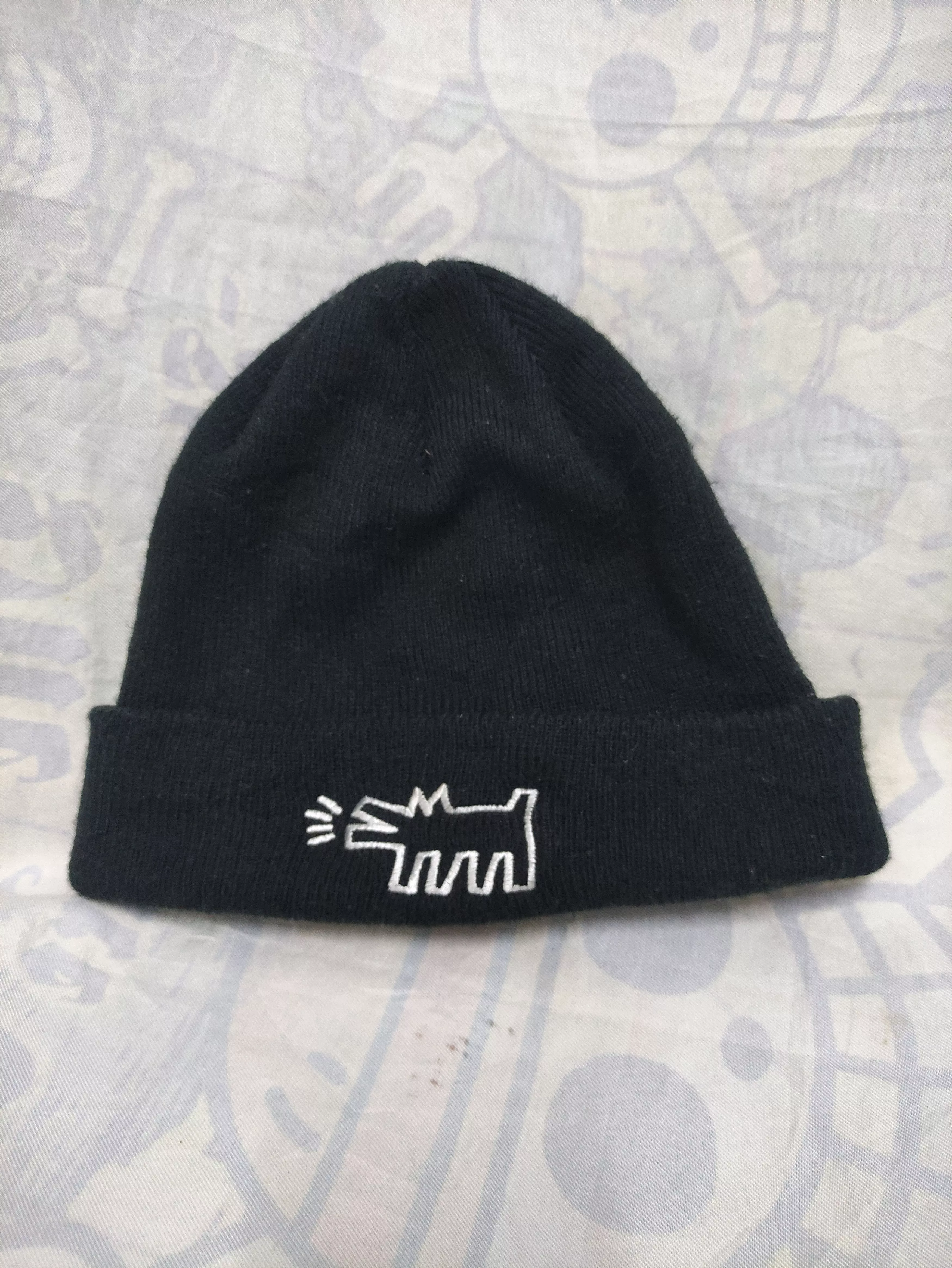 Keith Haring Hats KEITH HARING X WEGO 25 ANNIVERSARY VINTAGE BEANIE Multi
